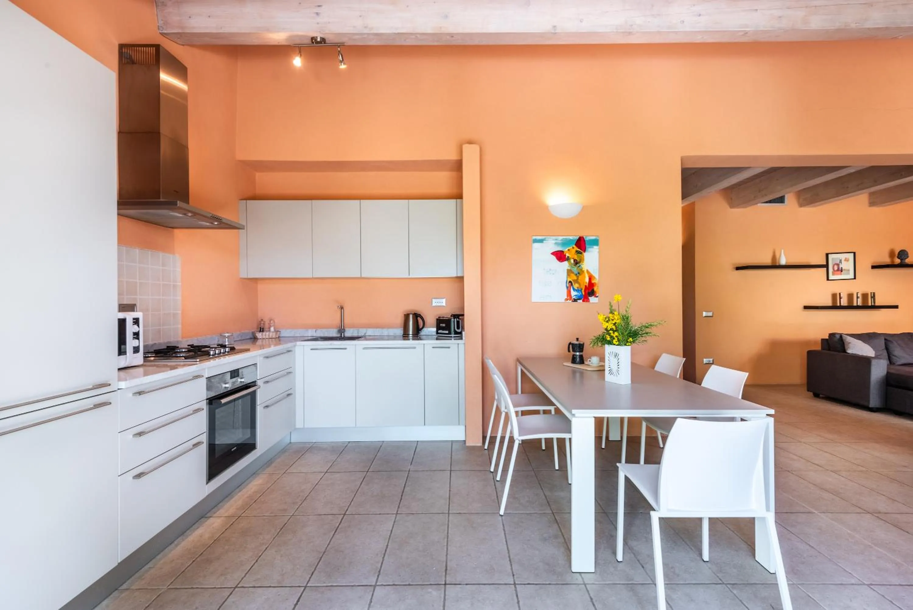 Kitchen or kitchenette in Cignella Resort