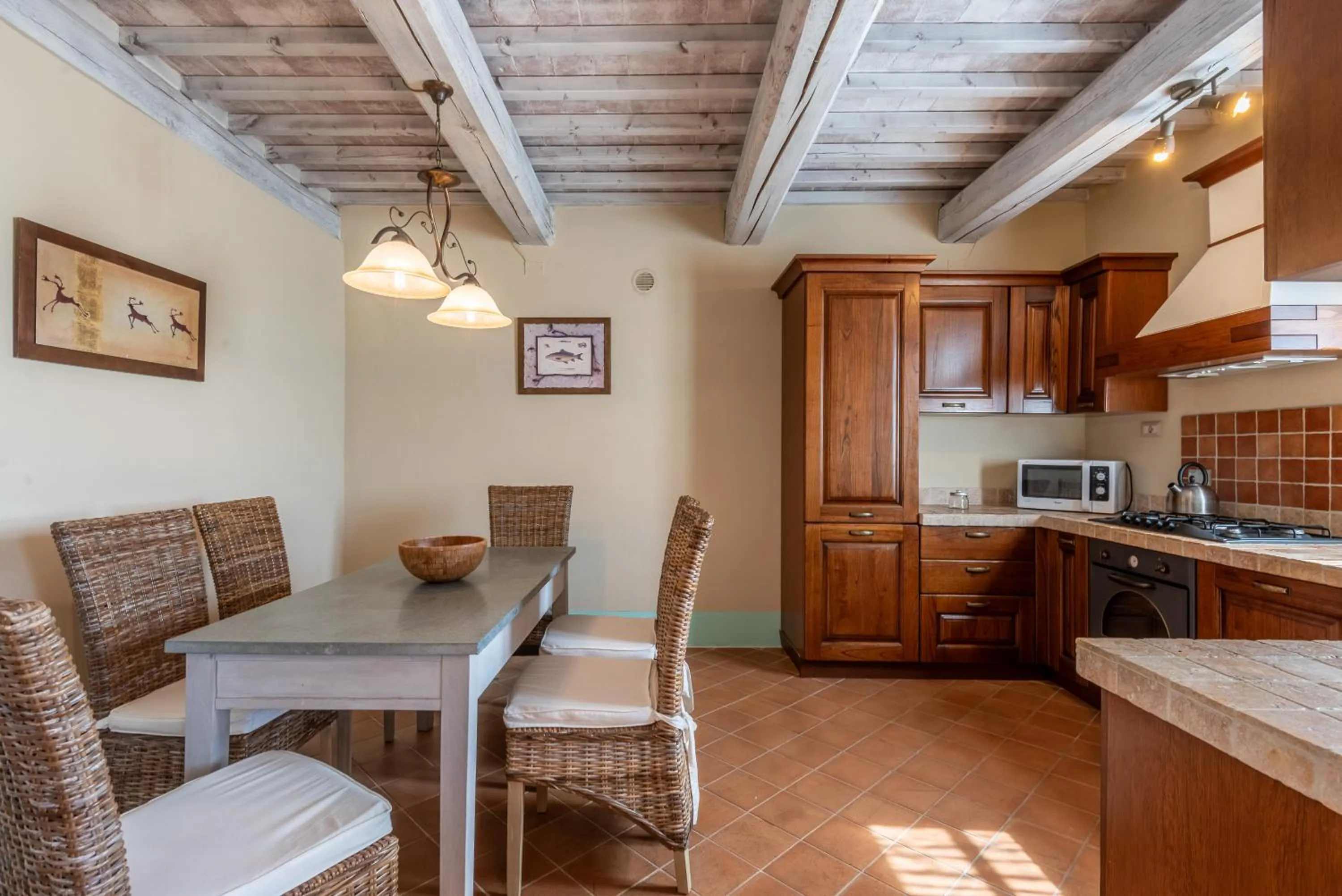 Kitchen or kitchenette in Cignella Resort