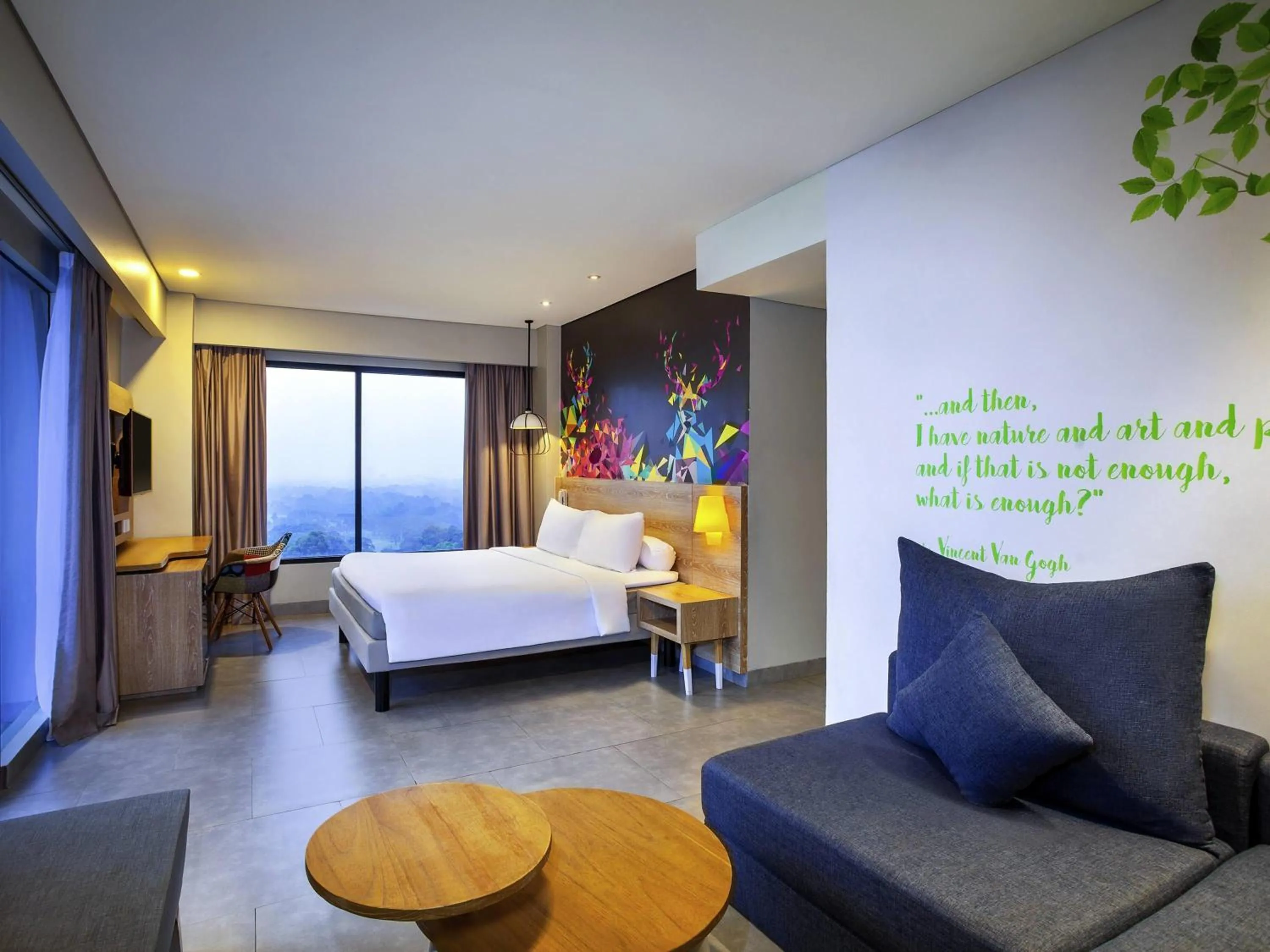 Bedroom, Bed in Ibis Styles Bogor Raya