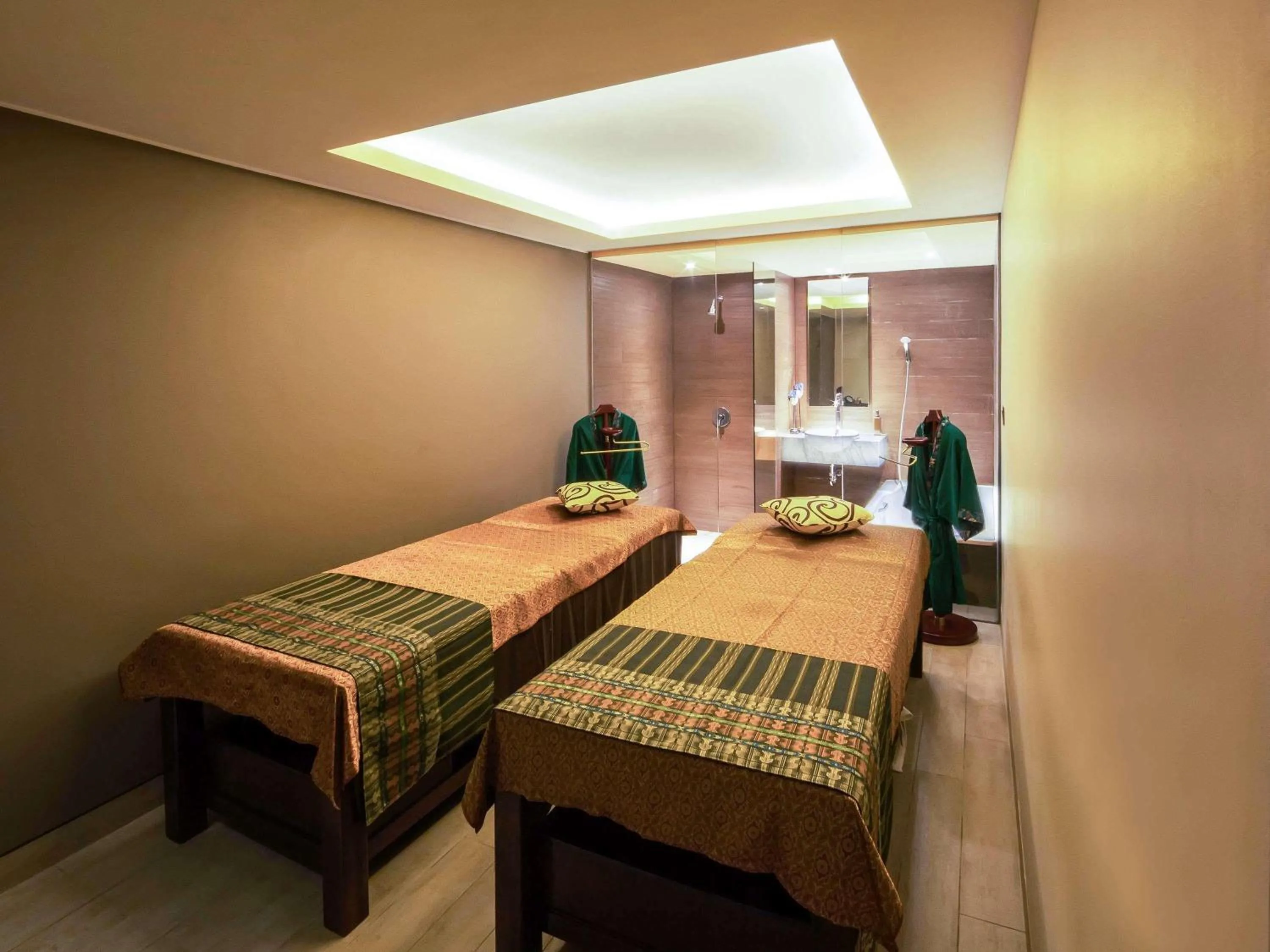 Property building, Bed in Novotel Pekanbaru