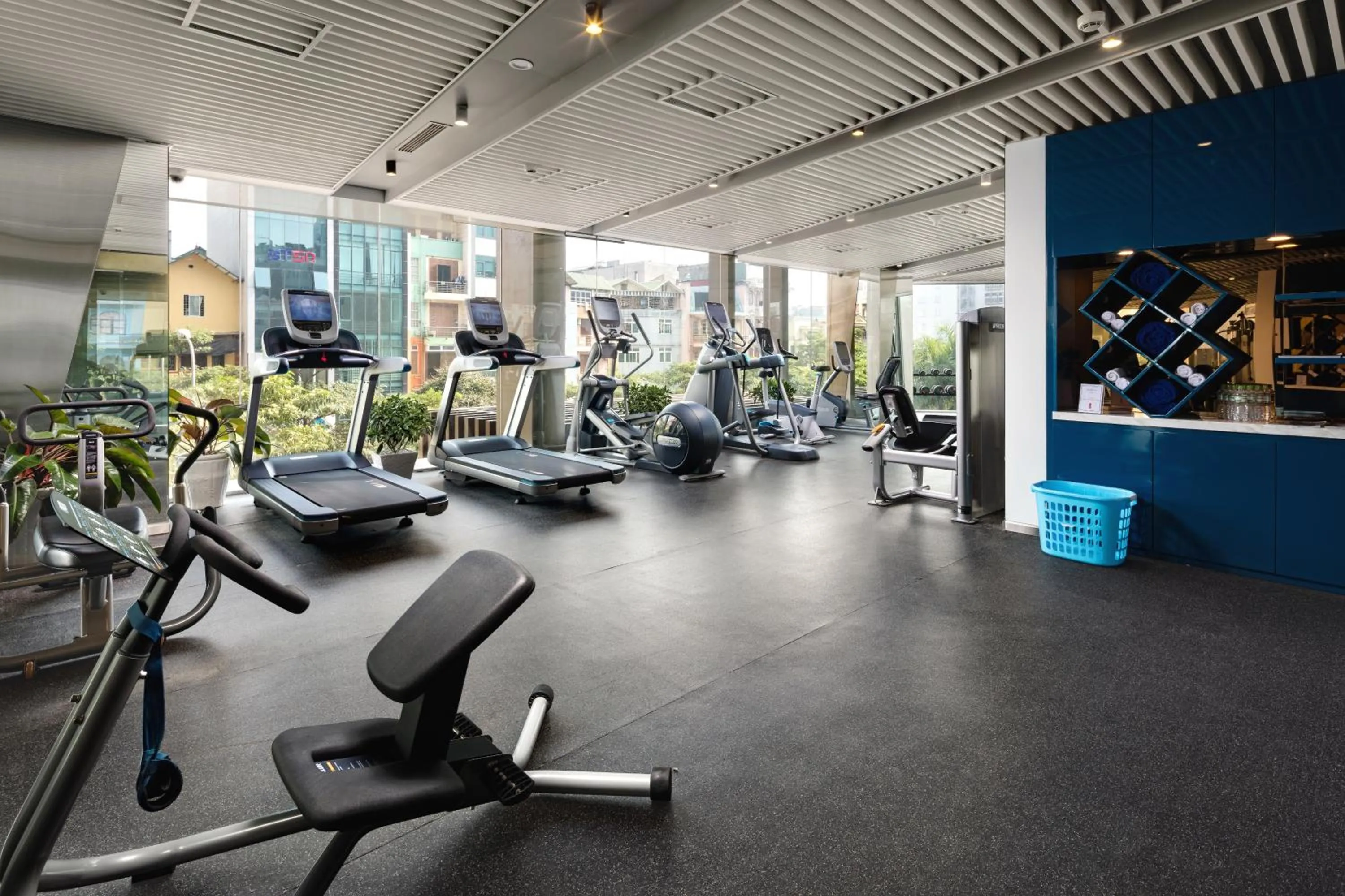 Fitness centre/facilities in Novotel Suites Hanoi