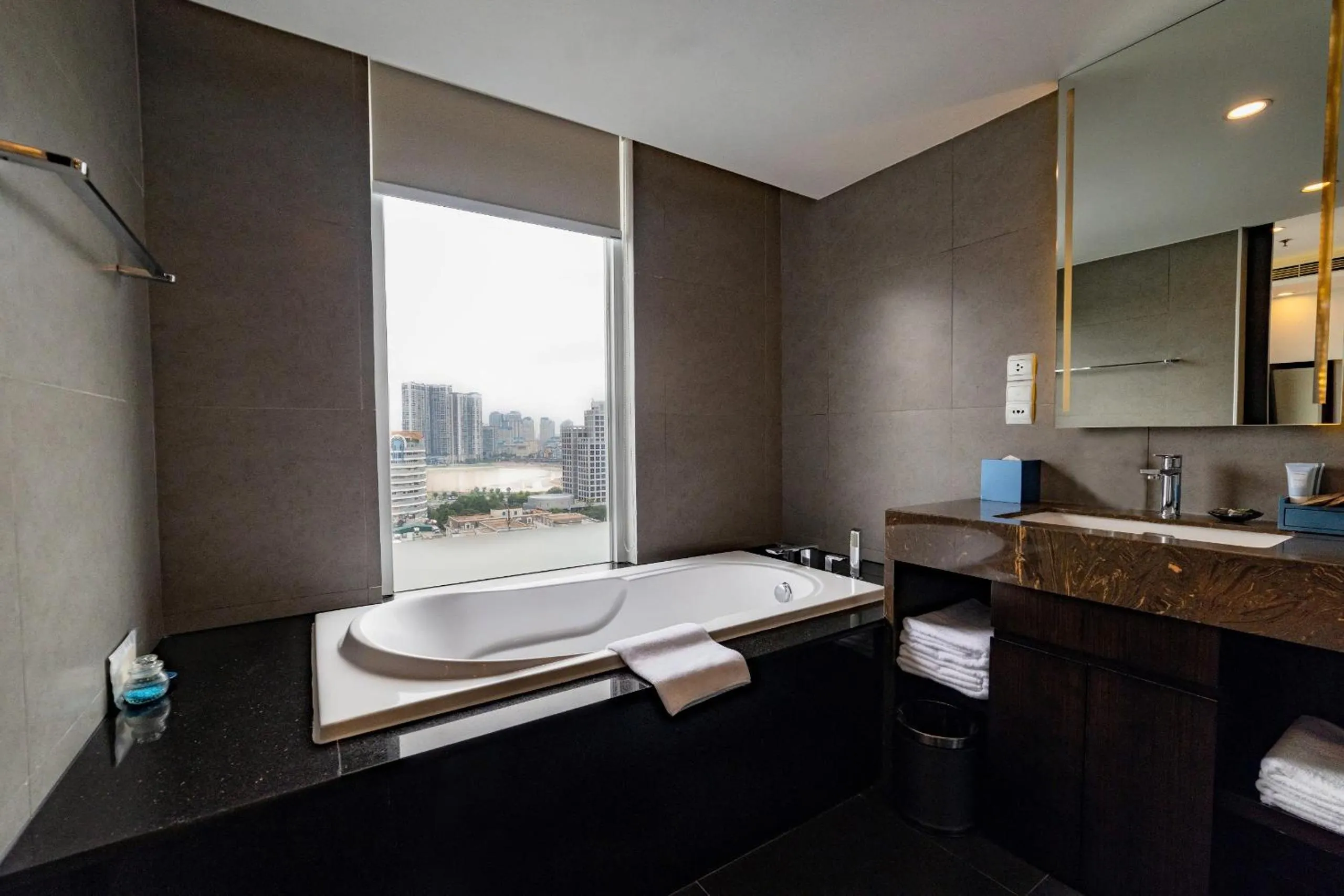 Bathroom in Novotel Suites Hanoi