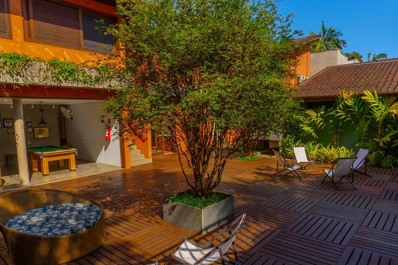 Patio in Pousada Jamboo