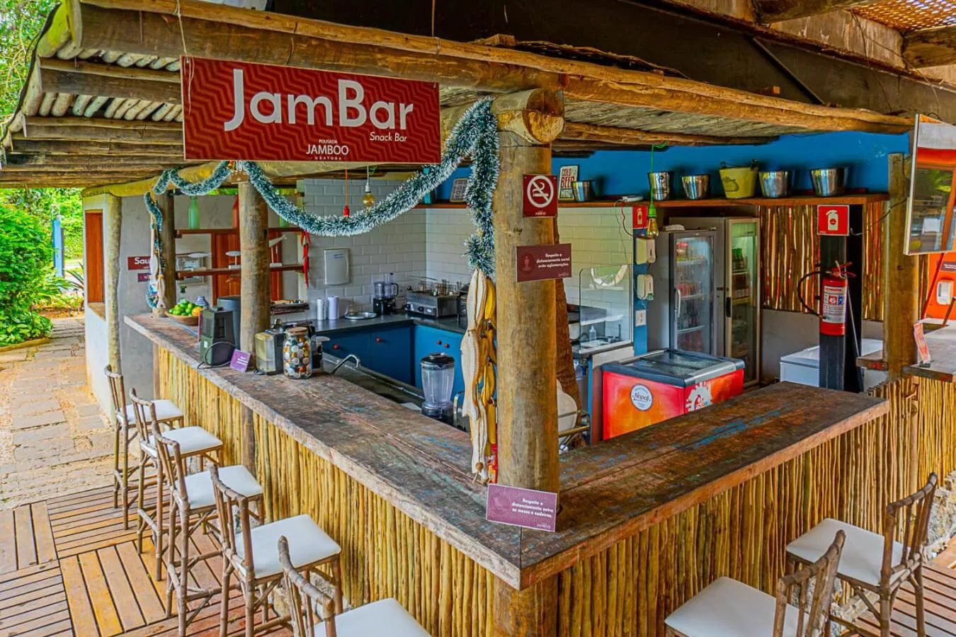 Lounge or bar in Pousada Jamboo