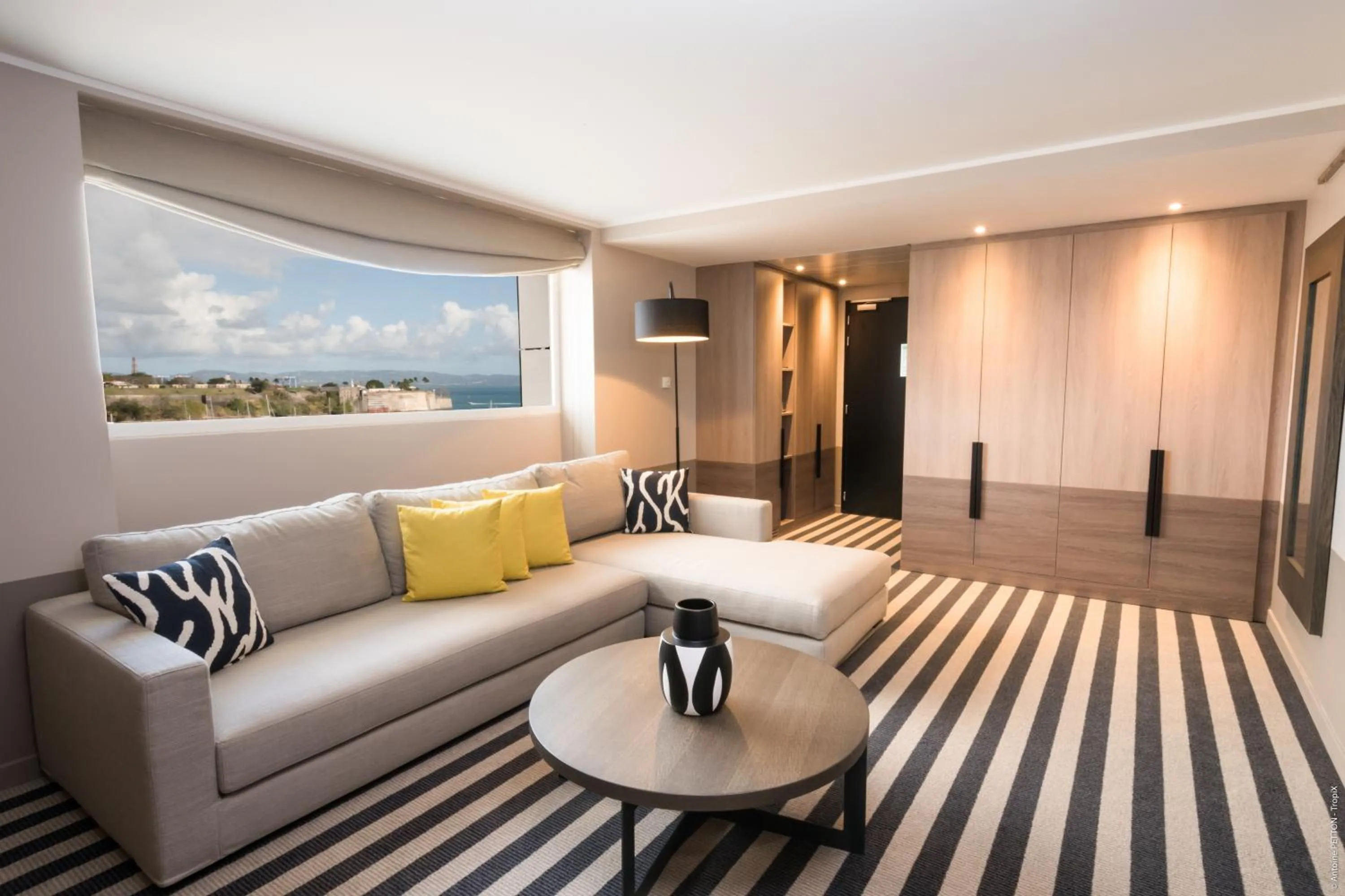 Living room in Simon Hotel