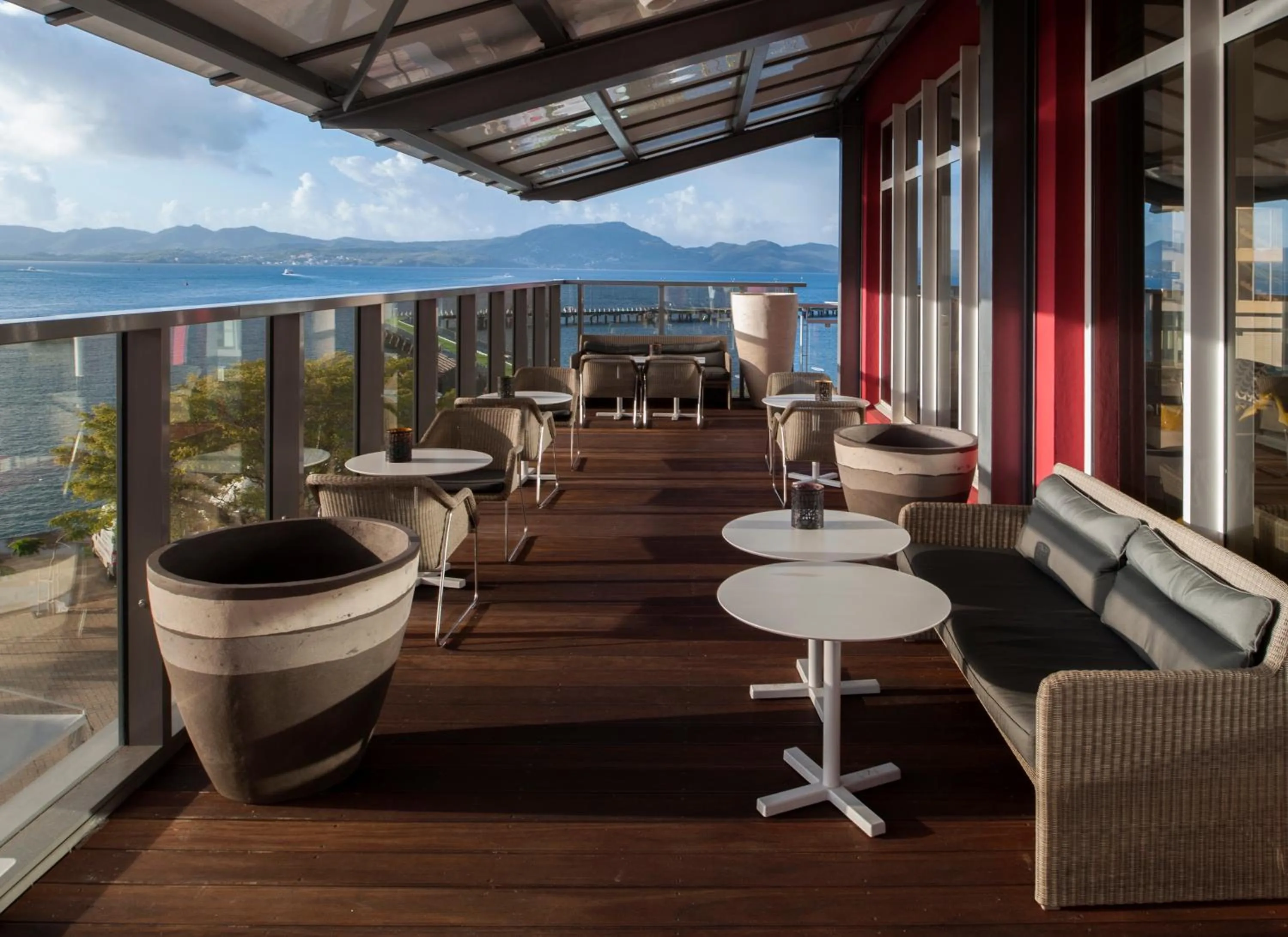 Patio in Simon Hotel