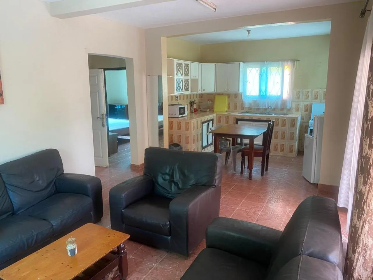 Living room in Harmony house apartments