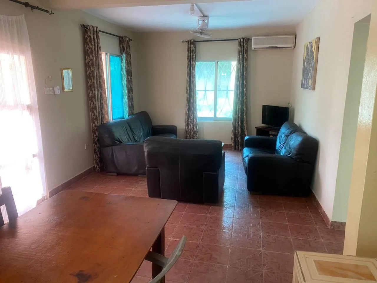 Living room in Harmony house apartments