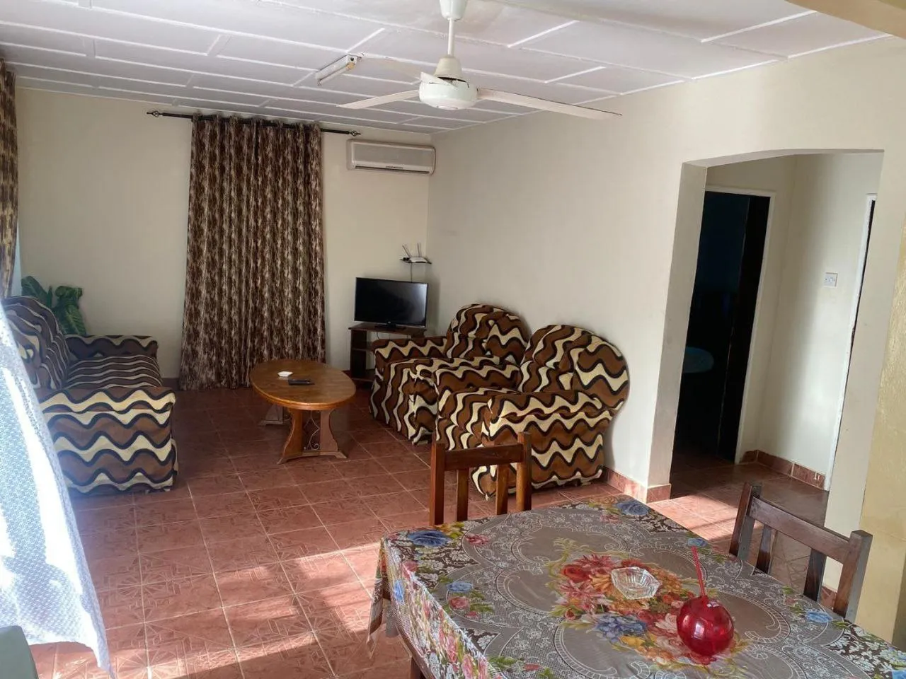 Living room in Harmony house apartments