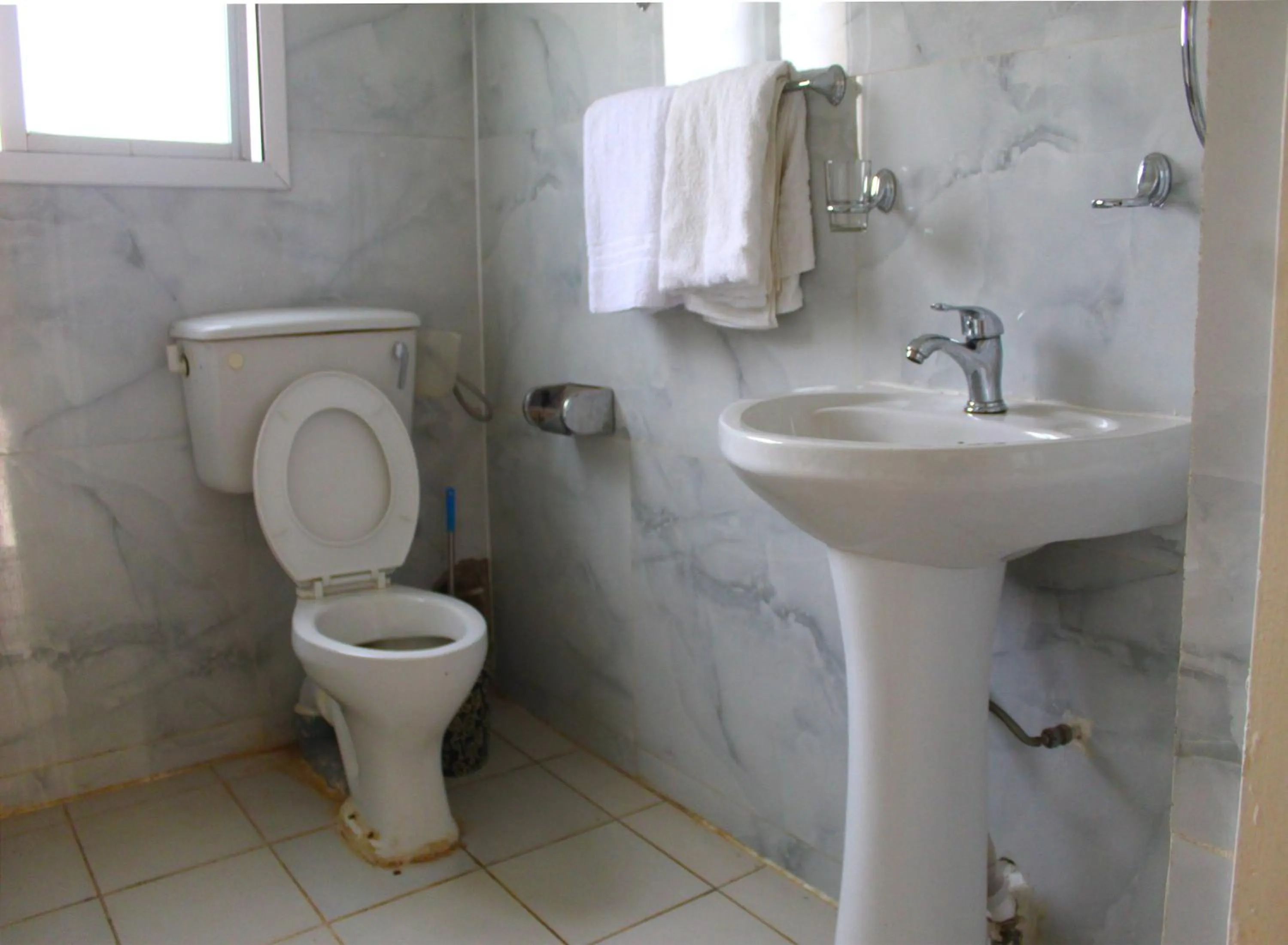 Toilet in Harmony house apartments