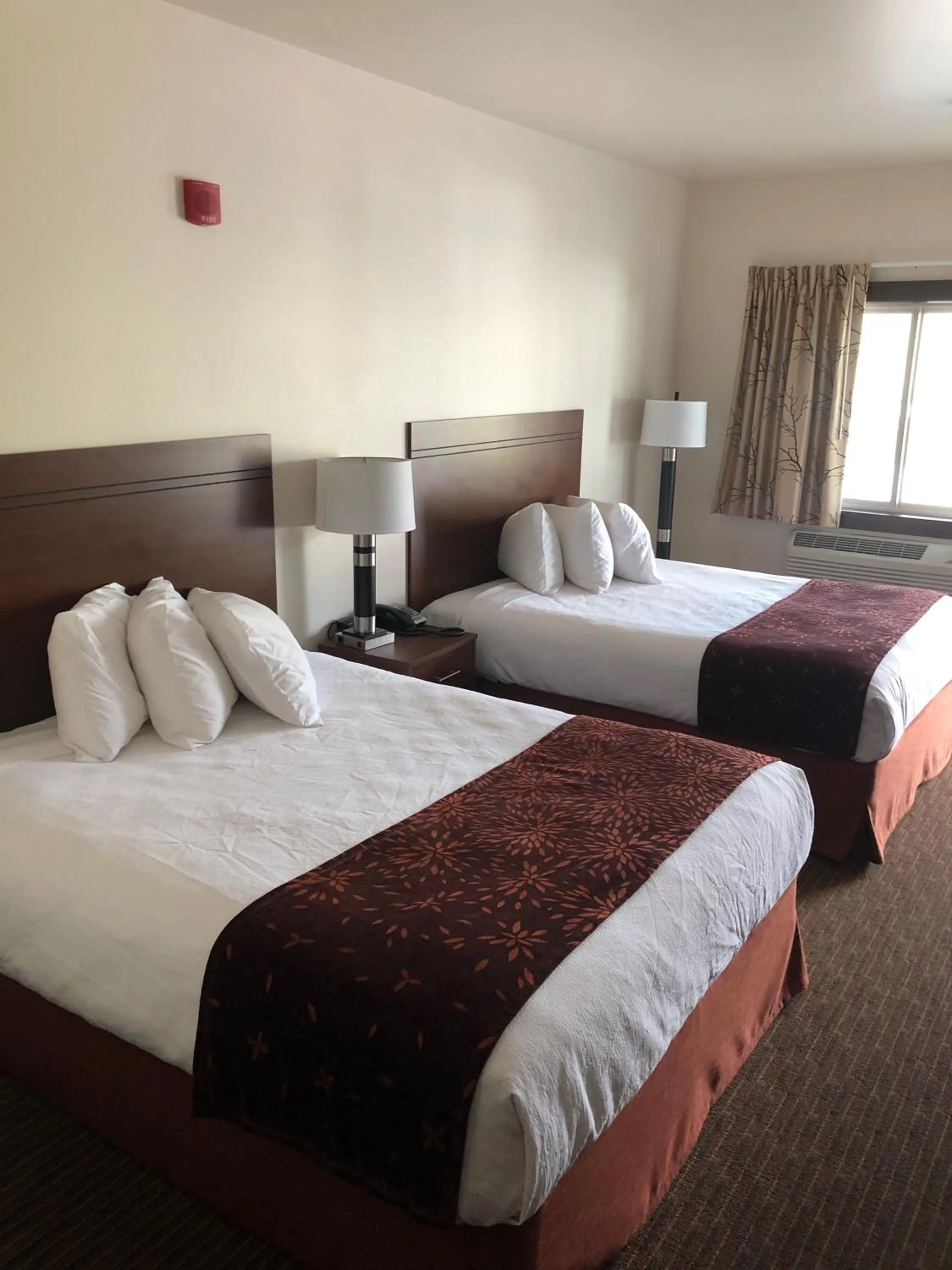 Bed in Yellowstone Big Rock Inn