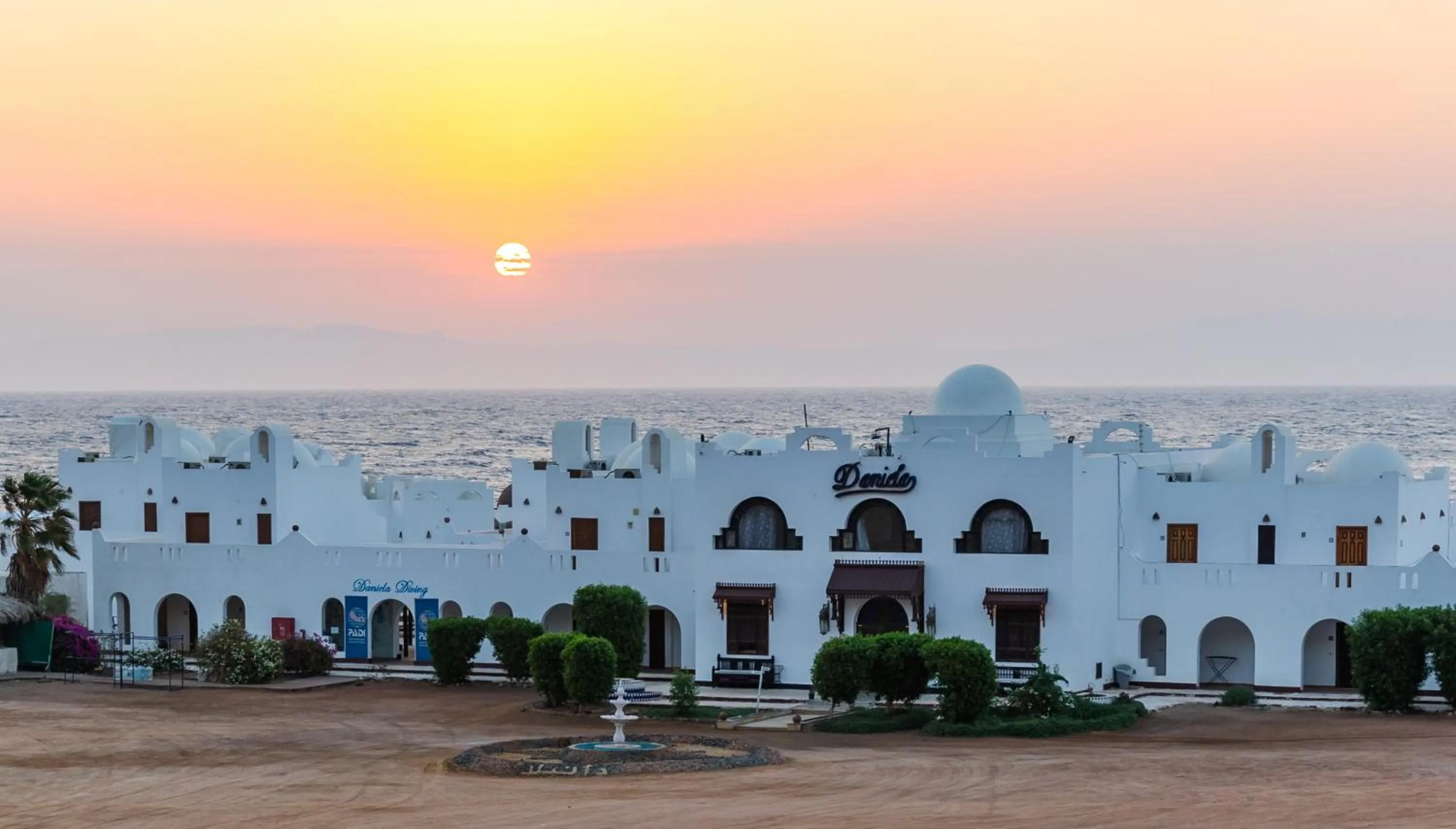 Facade/entrance in Daniela Diving Resort Dahab