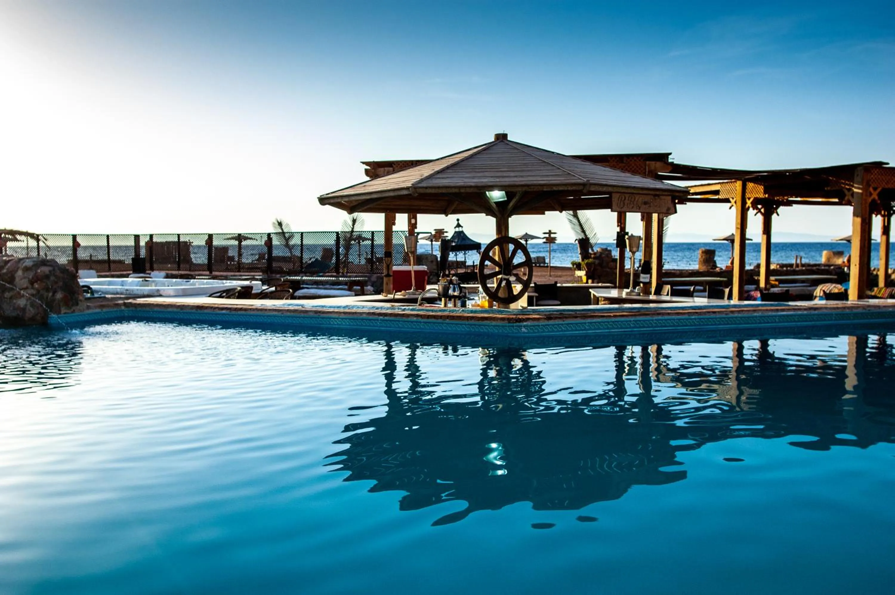 Swimming pool in Daniela Diving Resort Dahab