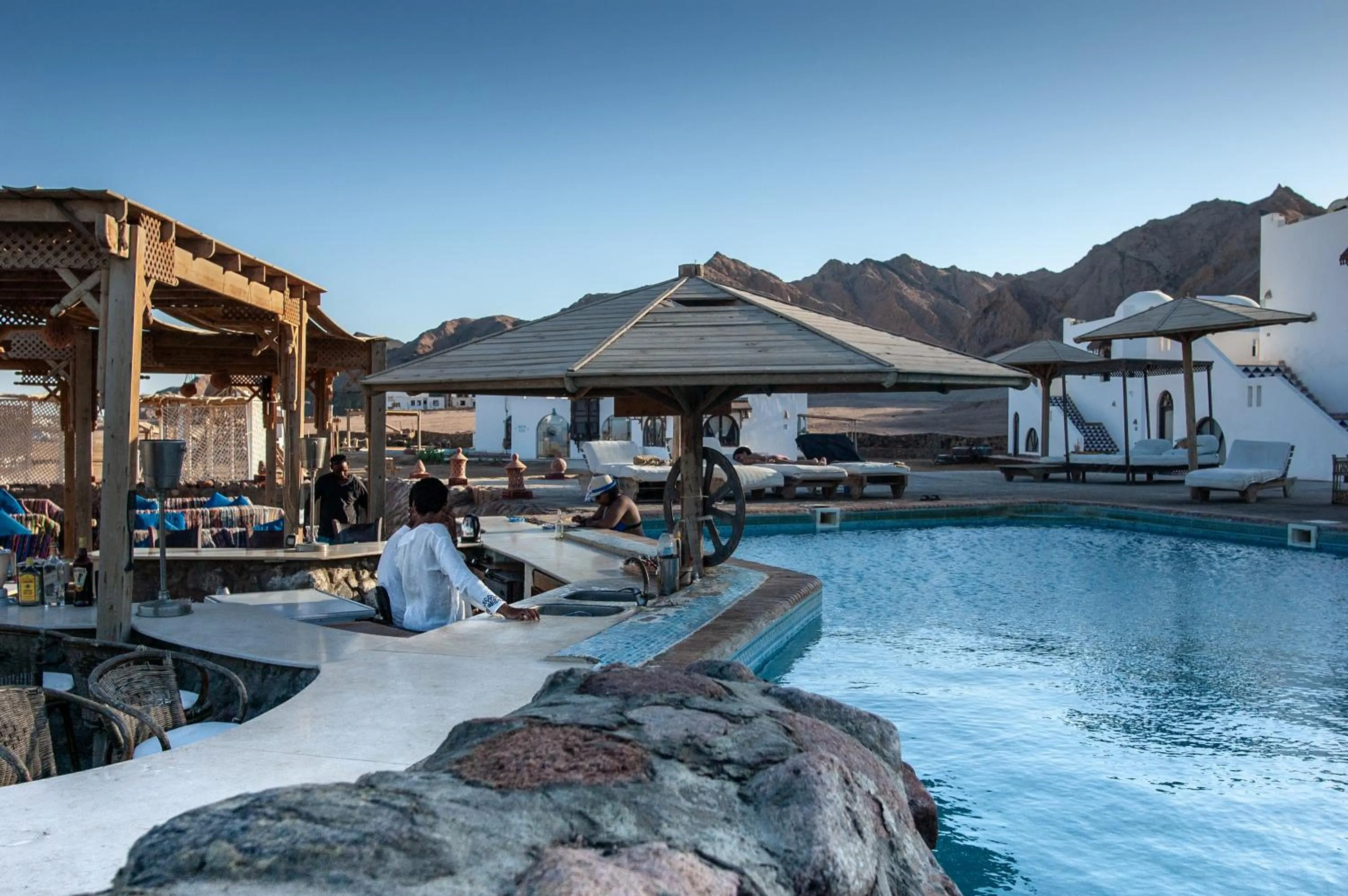 Mountain view in Daniela Diving Resort Dahab