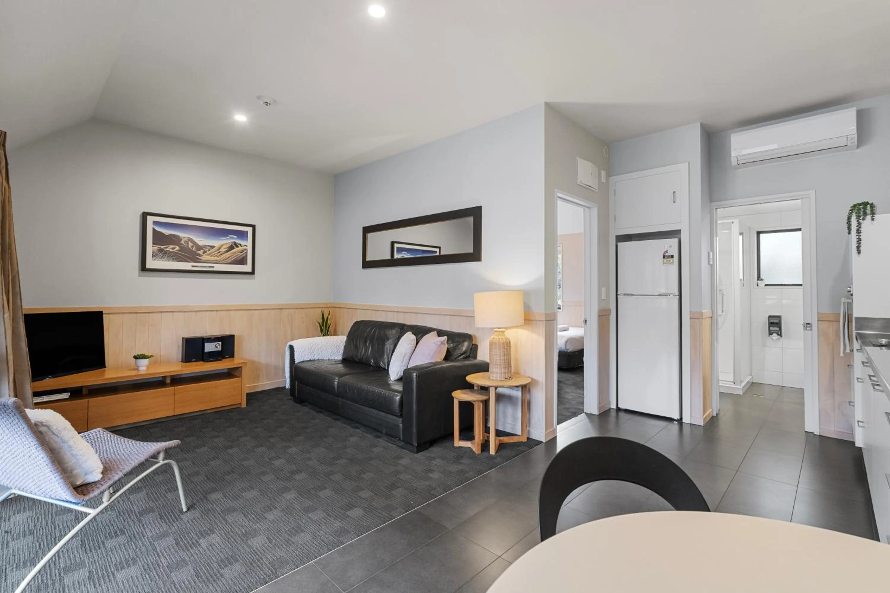 Living room in Tasman Holiday Parks - Christchurch