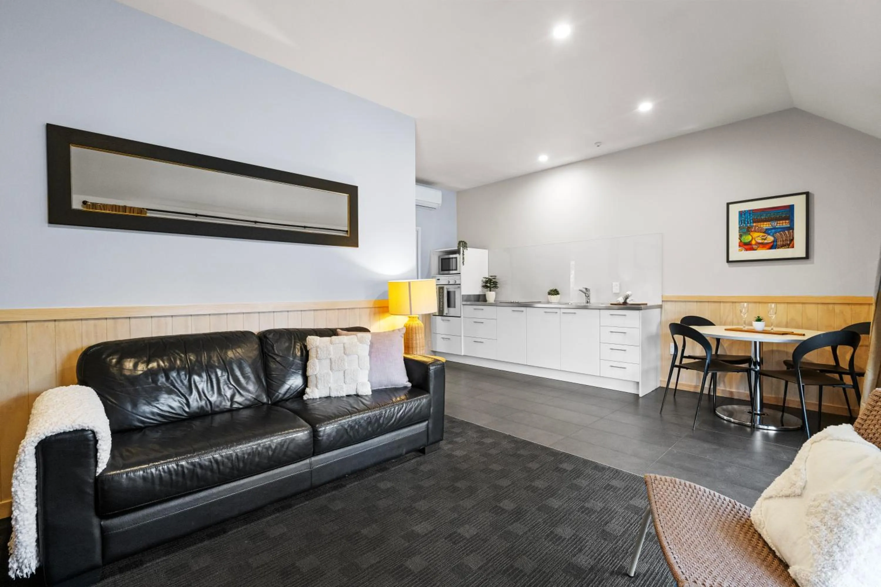 Living room in Tasman Holiday Parks - Christchurch