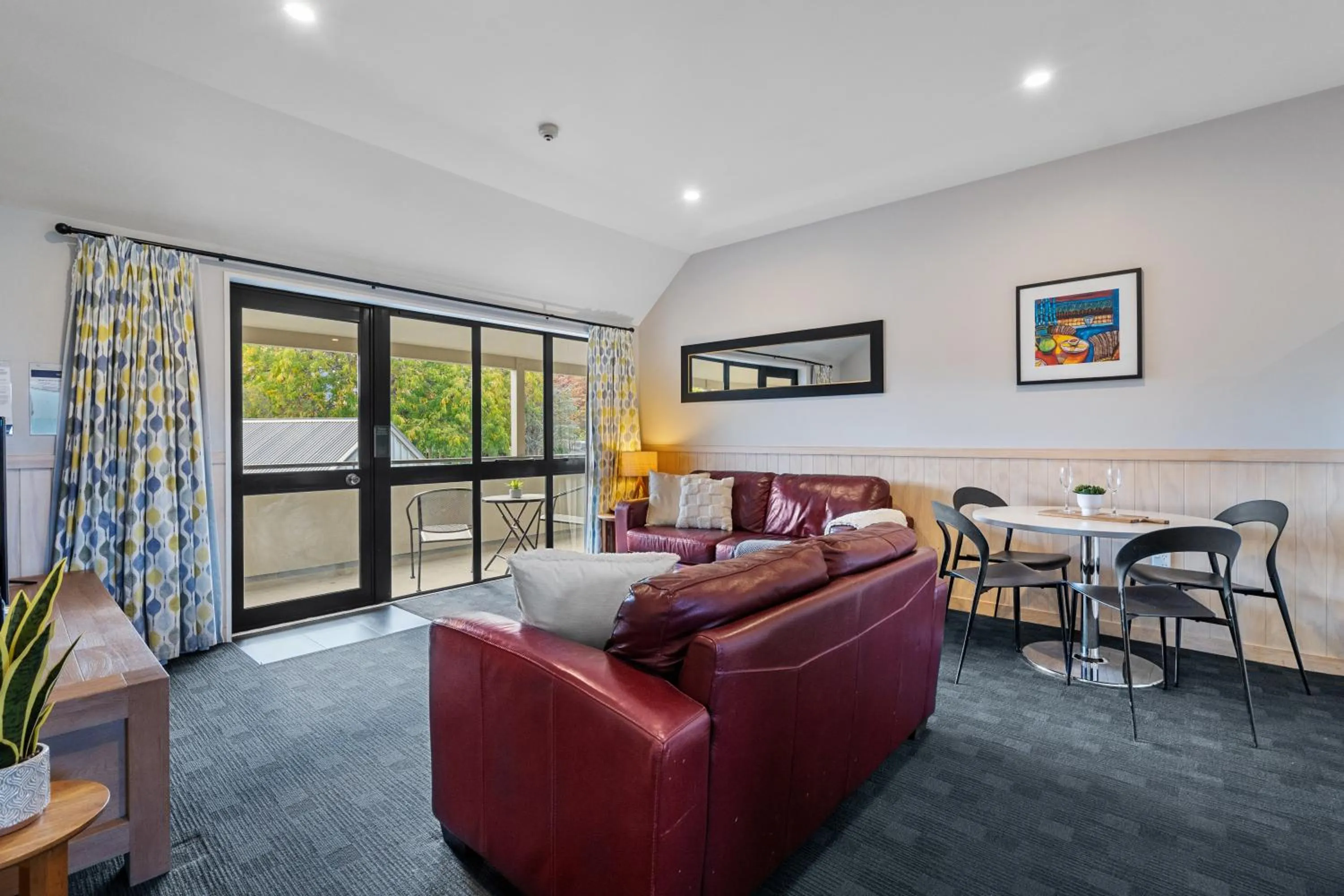 Living room in Tasman Holiday Parks - Christchurch