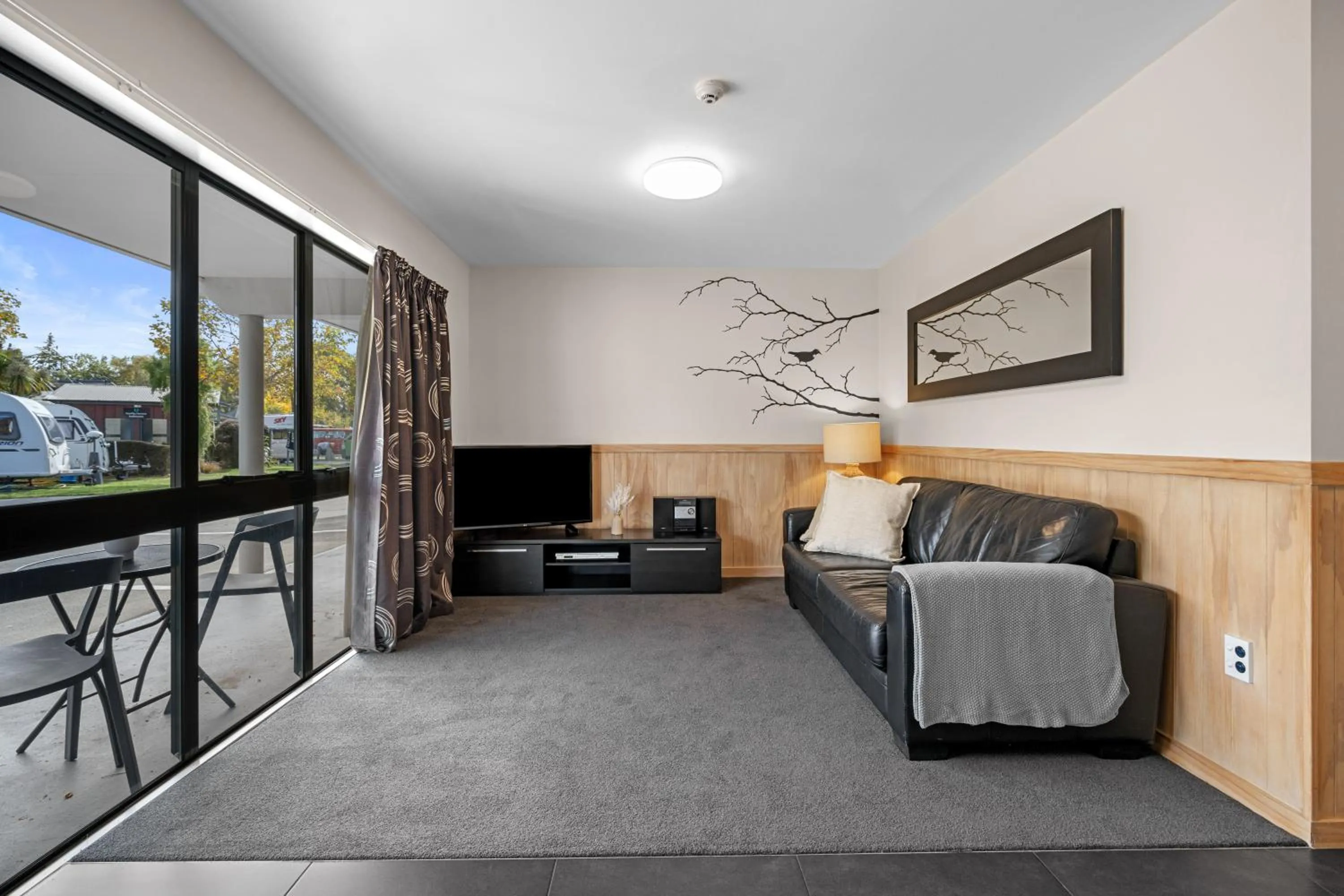 Living room in Tasman Holiday Parks - Christchurch