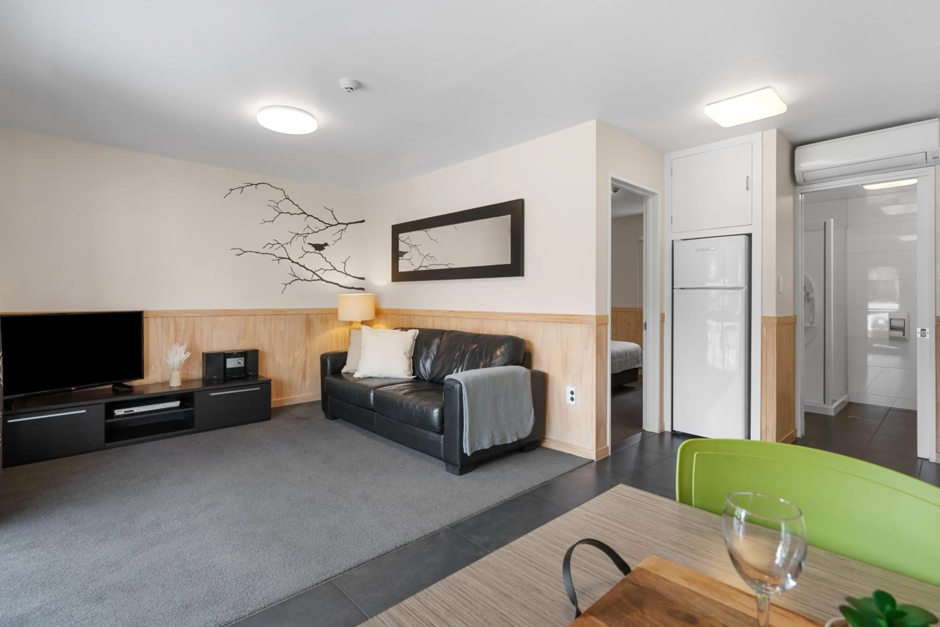 Living room in Tasman Holiday Parks - Christchurch