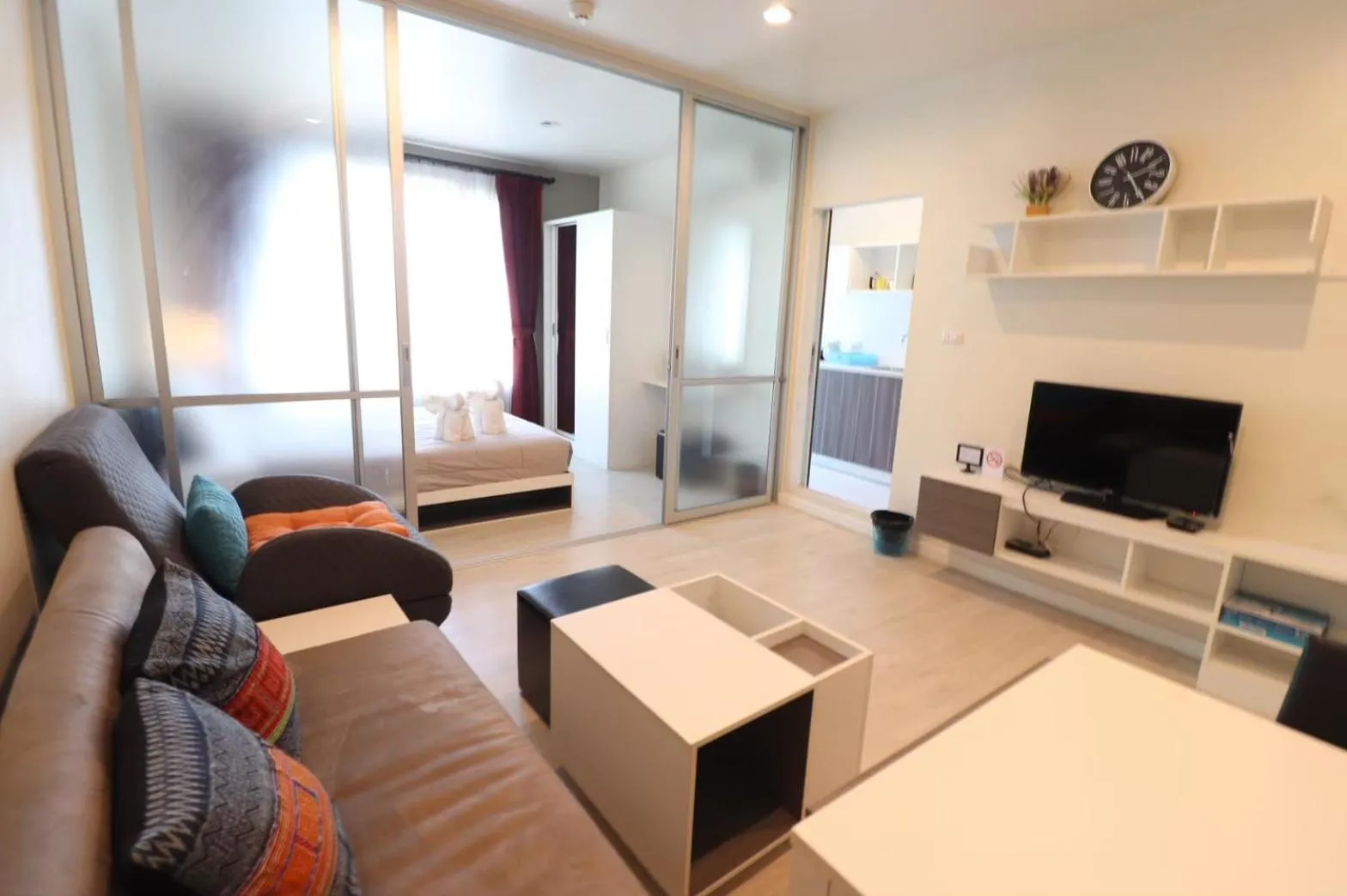 Bed in D Condo Sign Chiang Mai R628