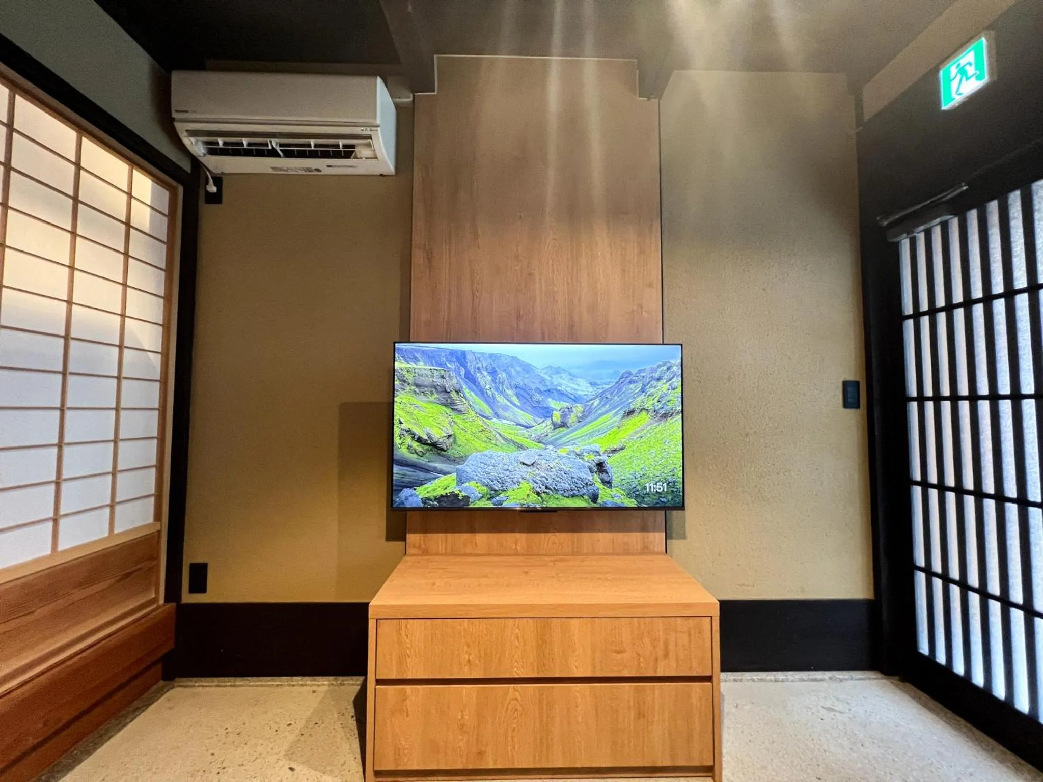 TV and multimedia in Rinn Rokujo Machiya