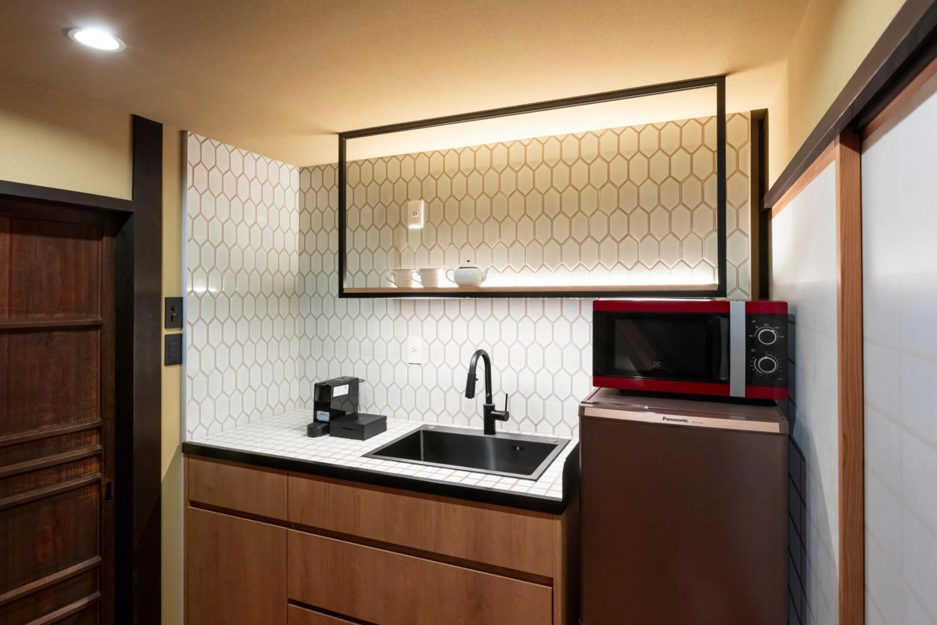 kitchen in Rinn Rokujo Machiya