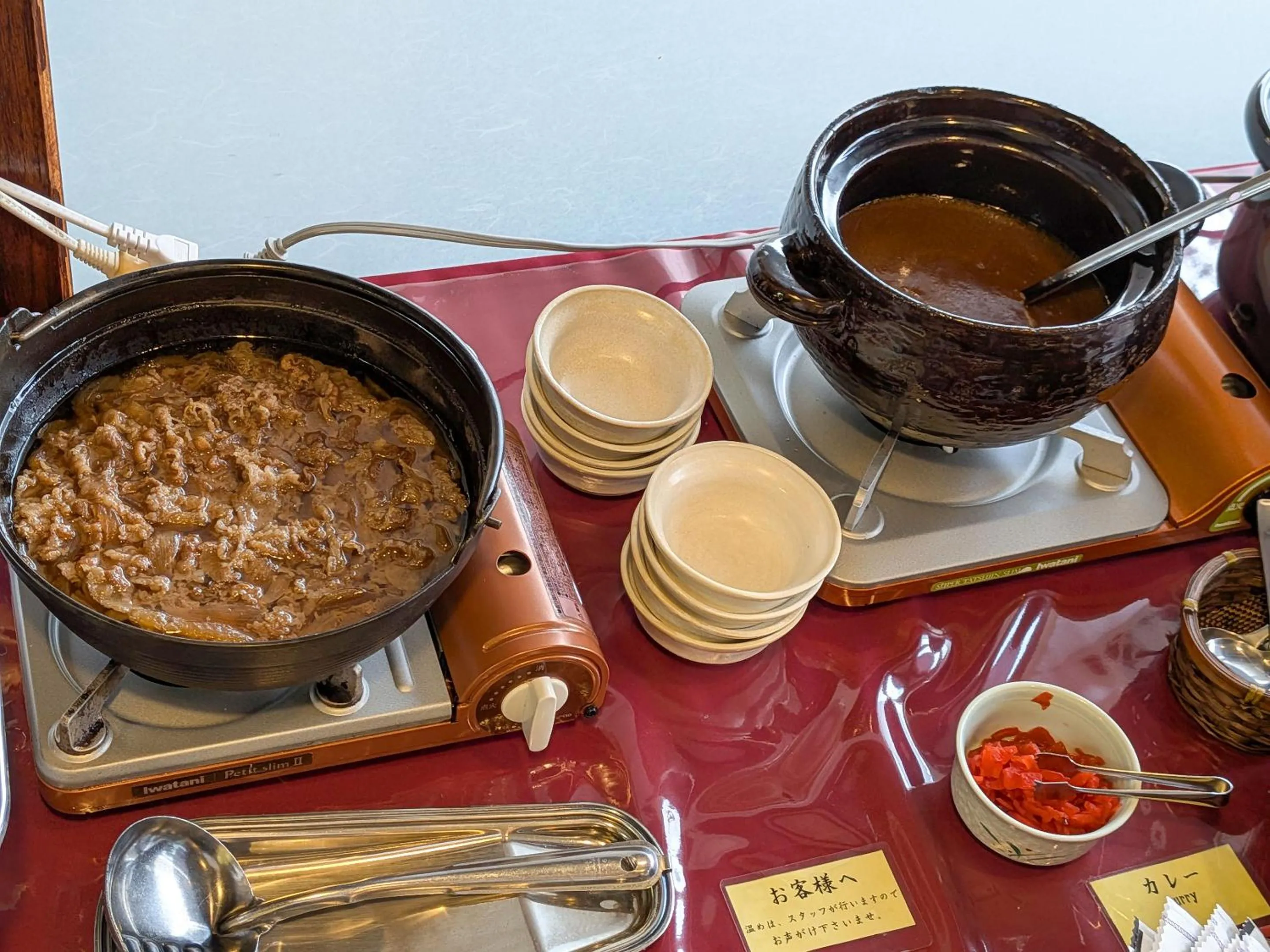 Food in Ichihara Marine Hotel