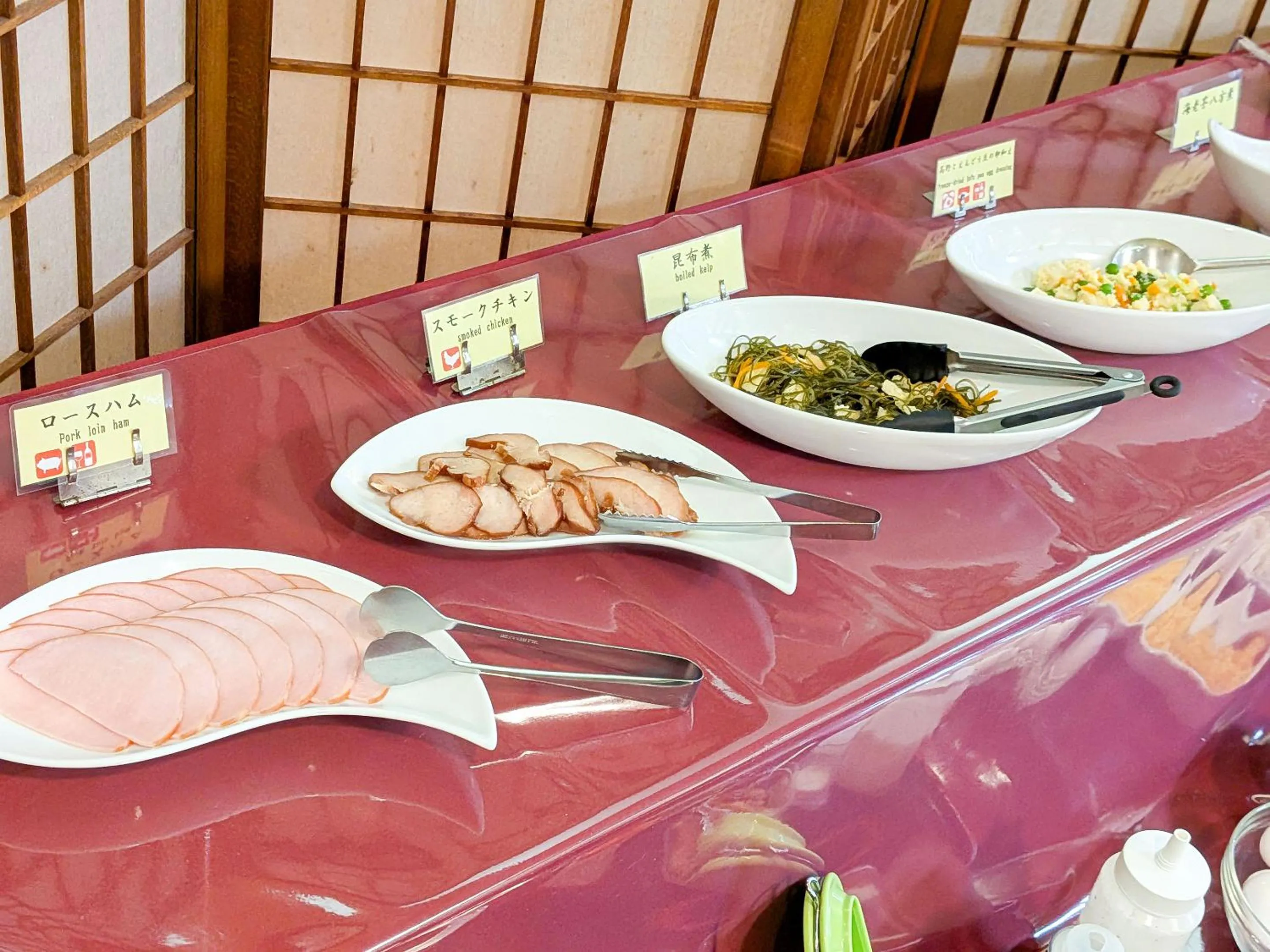 Food in Ichihara Marine Hotel