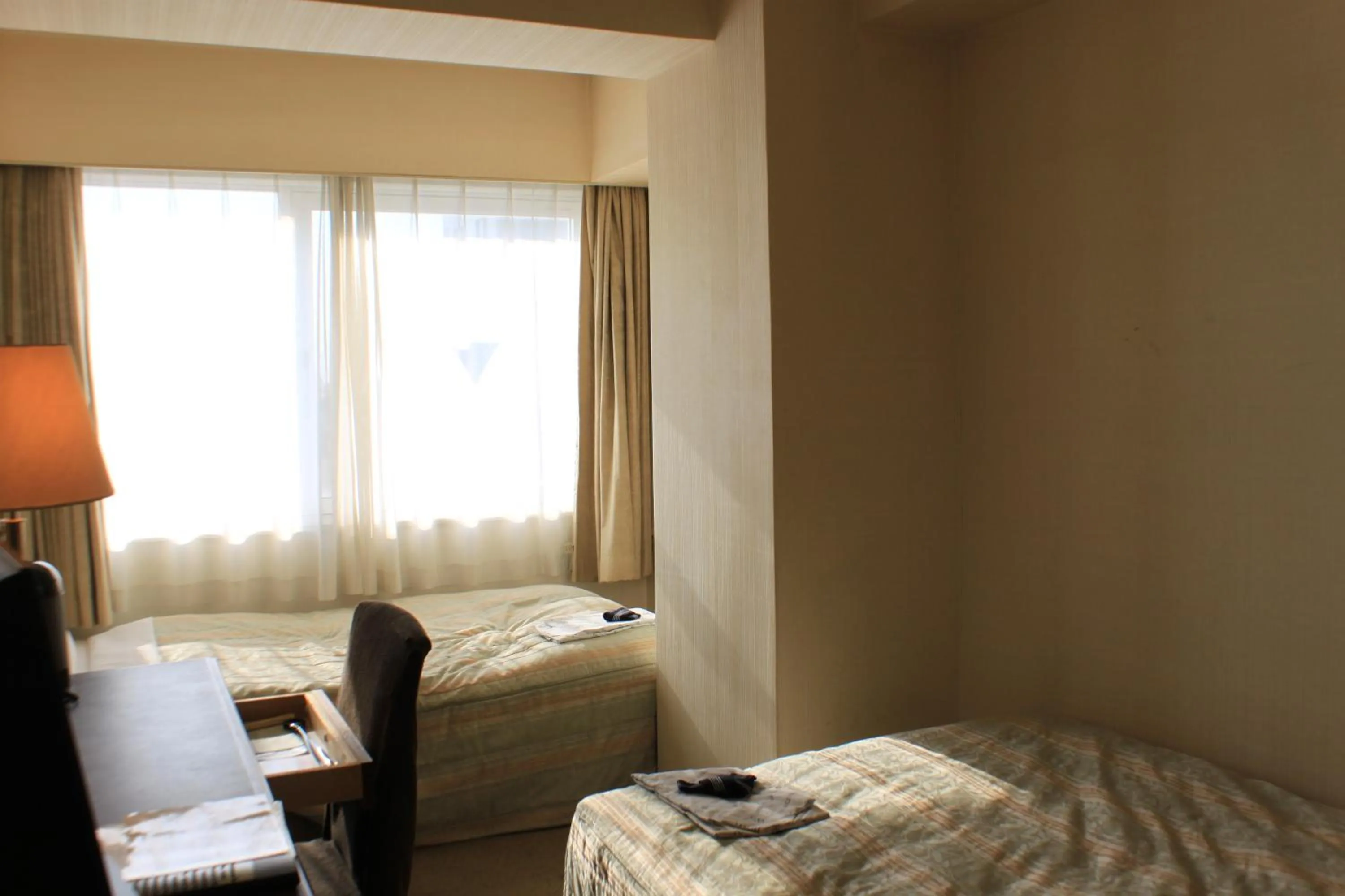 Bed in Ichihara Marine Hotel