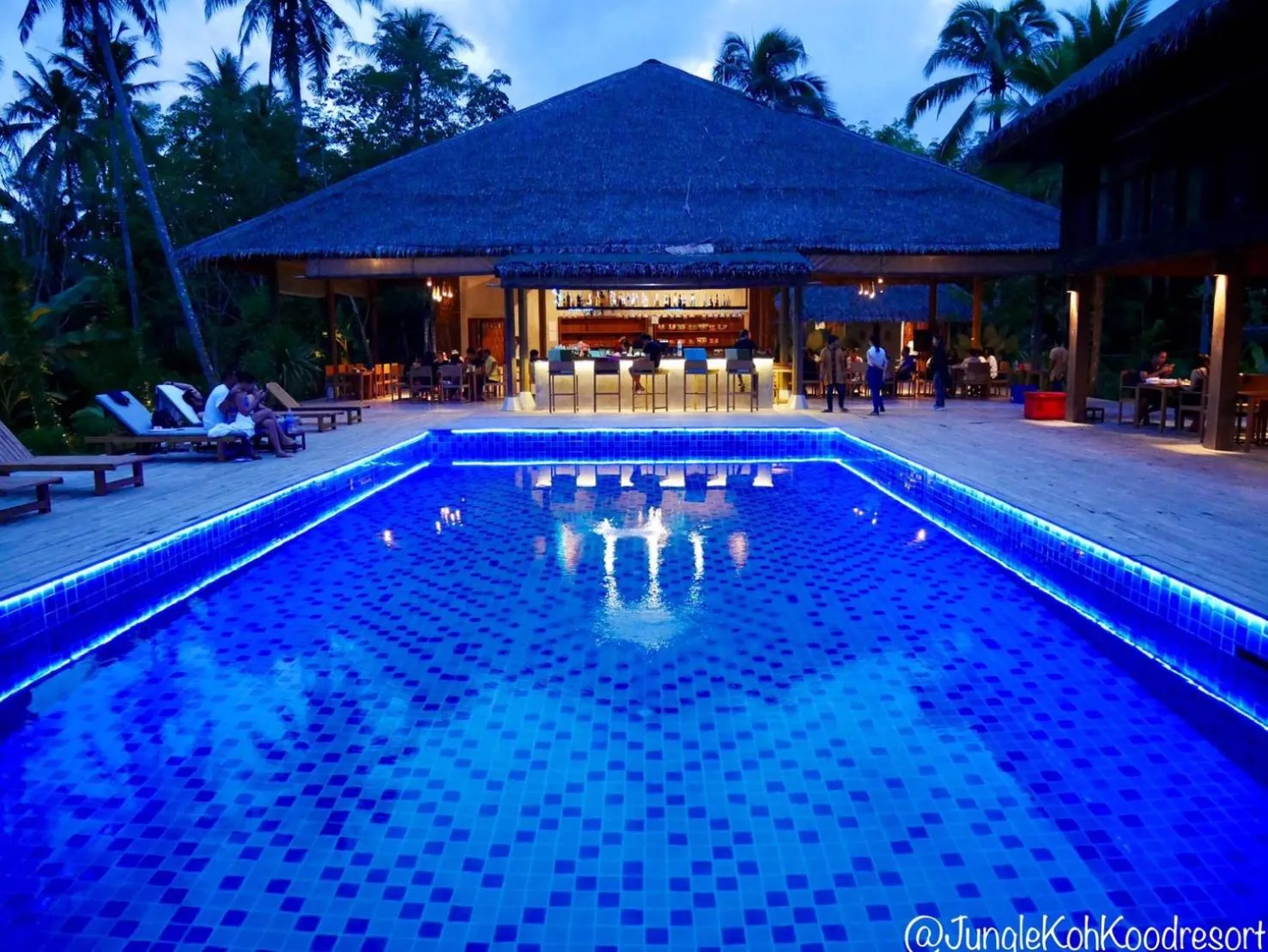 Swimming pool in Jungle Koh Kood Resort