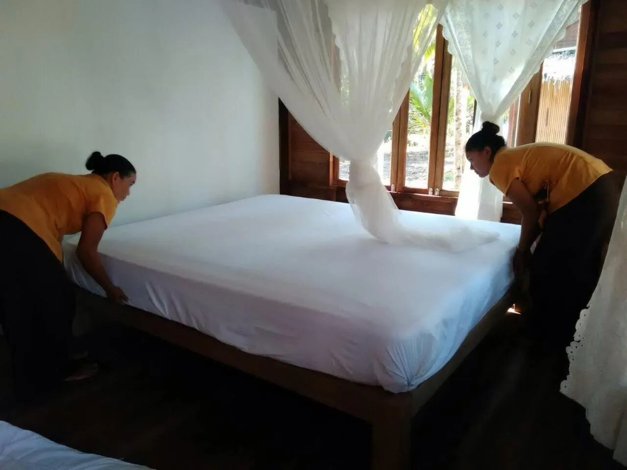 Staff, Bed in Jungle Koh Kood Resort