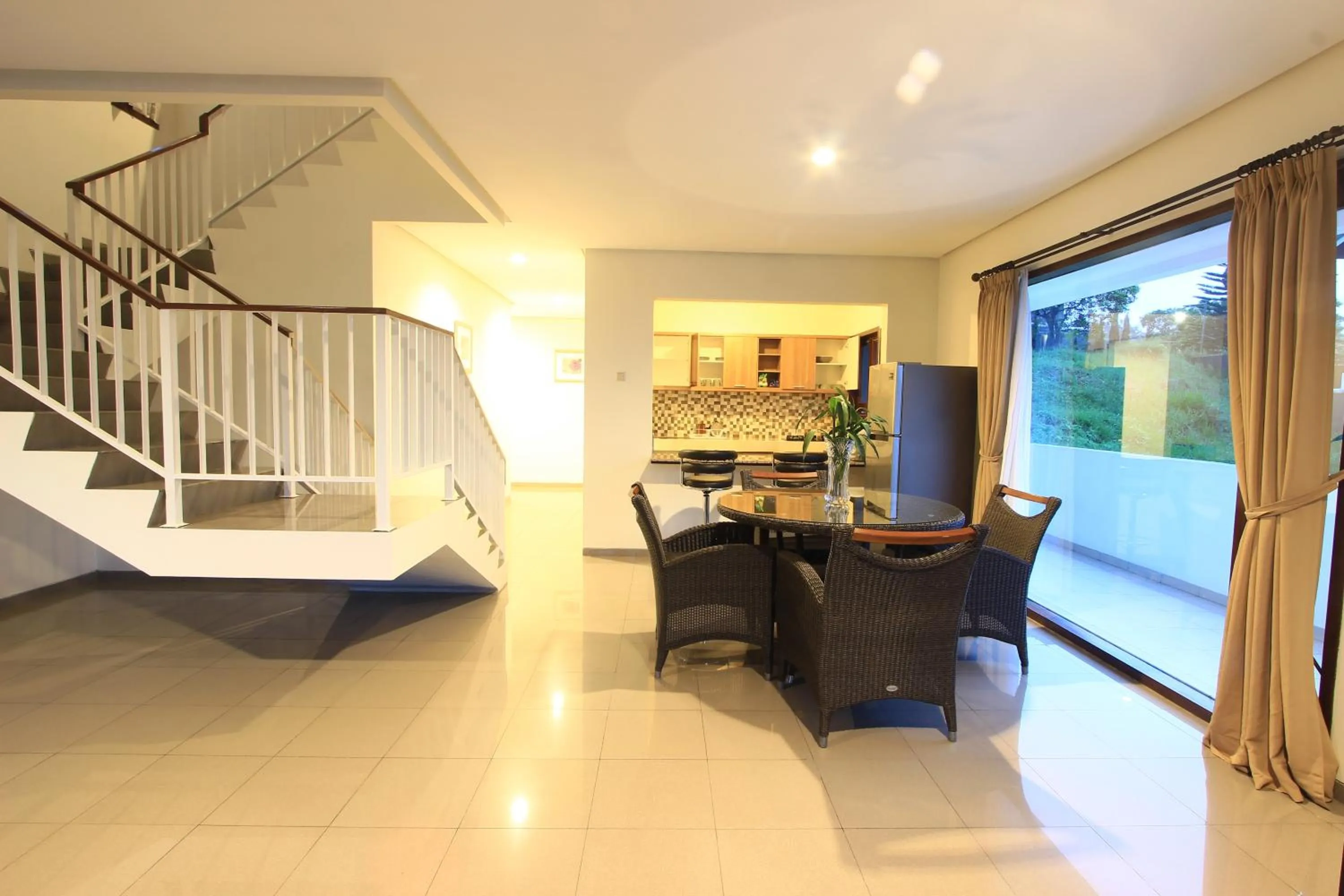 Dining area in Villa Kencana Syariah