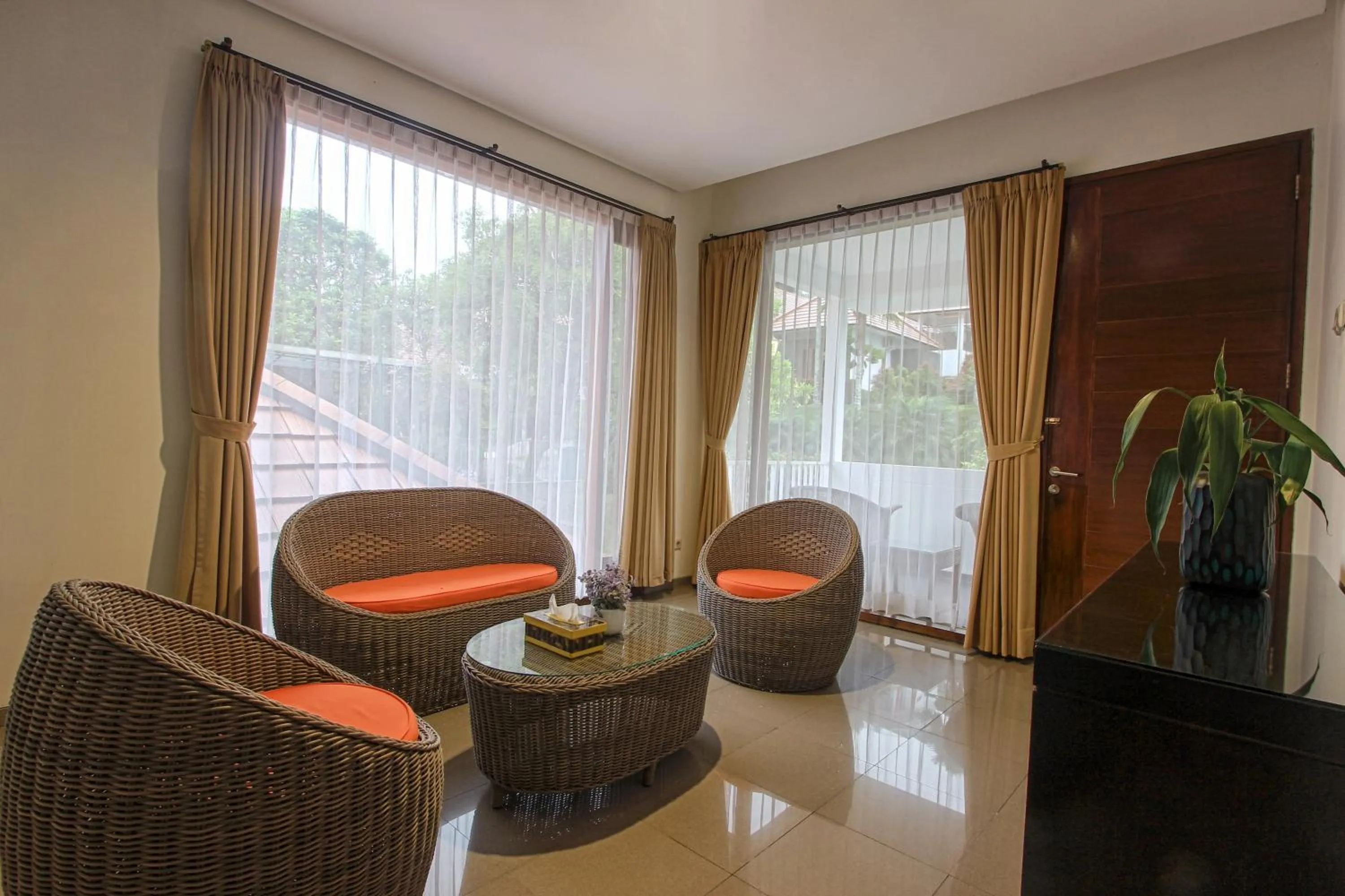 Living room in Villa Kencana Syariah