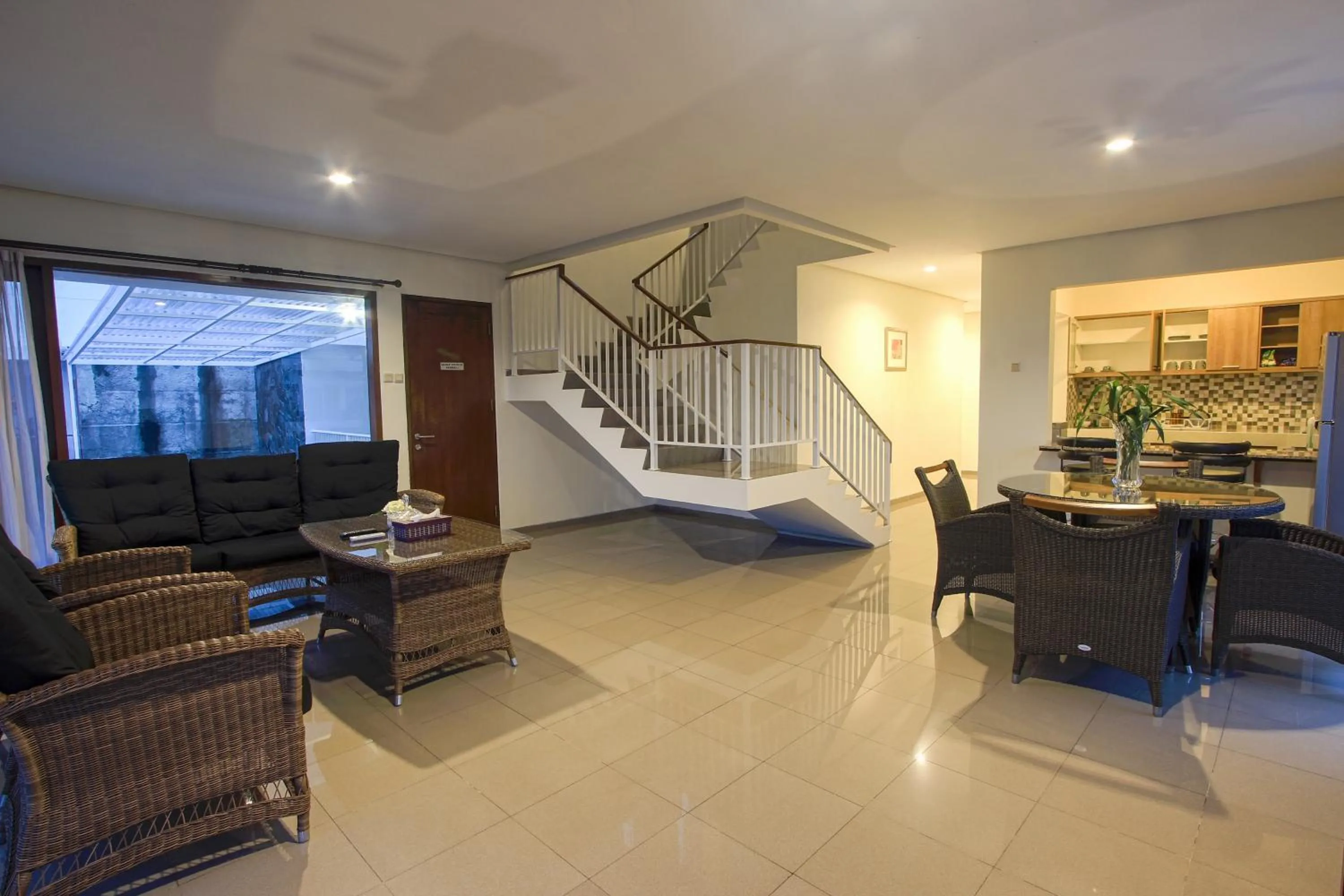 Living room in Villa Kencana Syariah