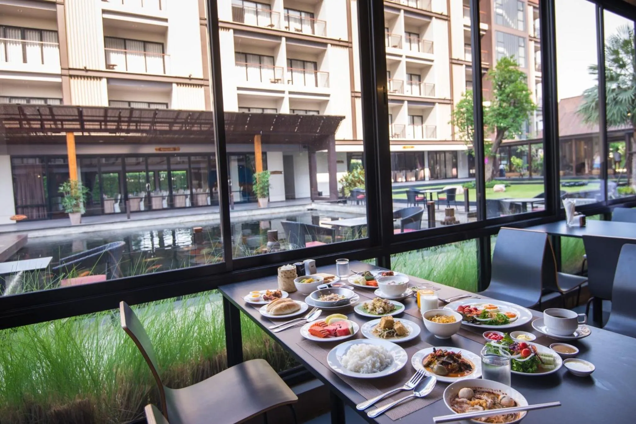 Buffet breakfast in Amanta Hotel Nongkhai