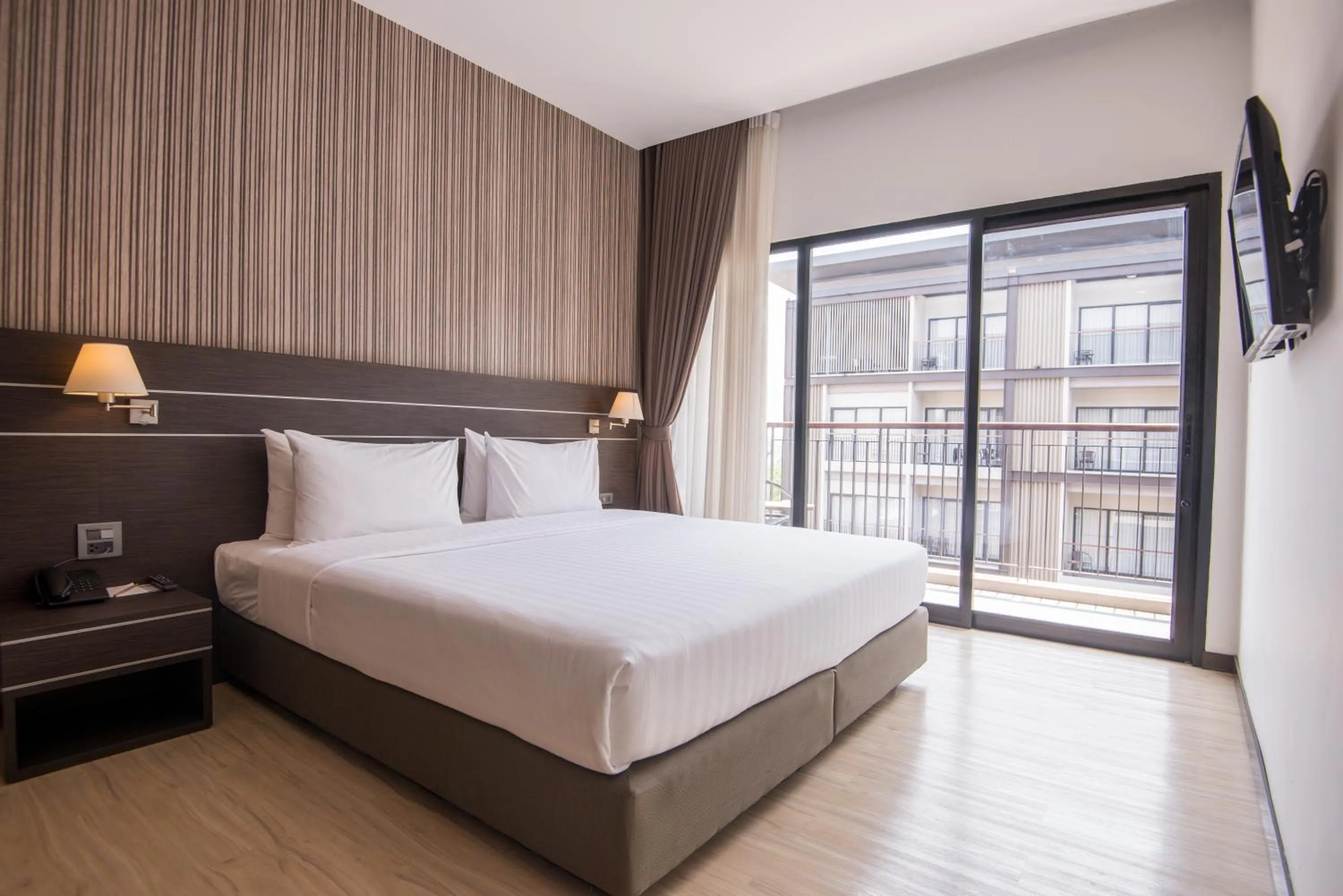 Bed in Amanta Hotel Nongkhai