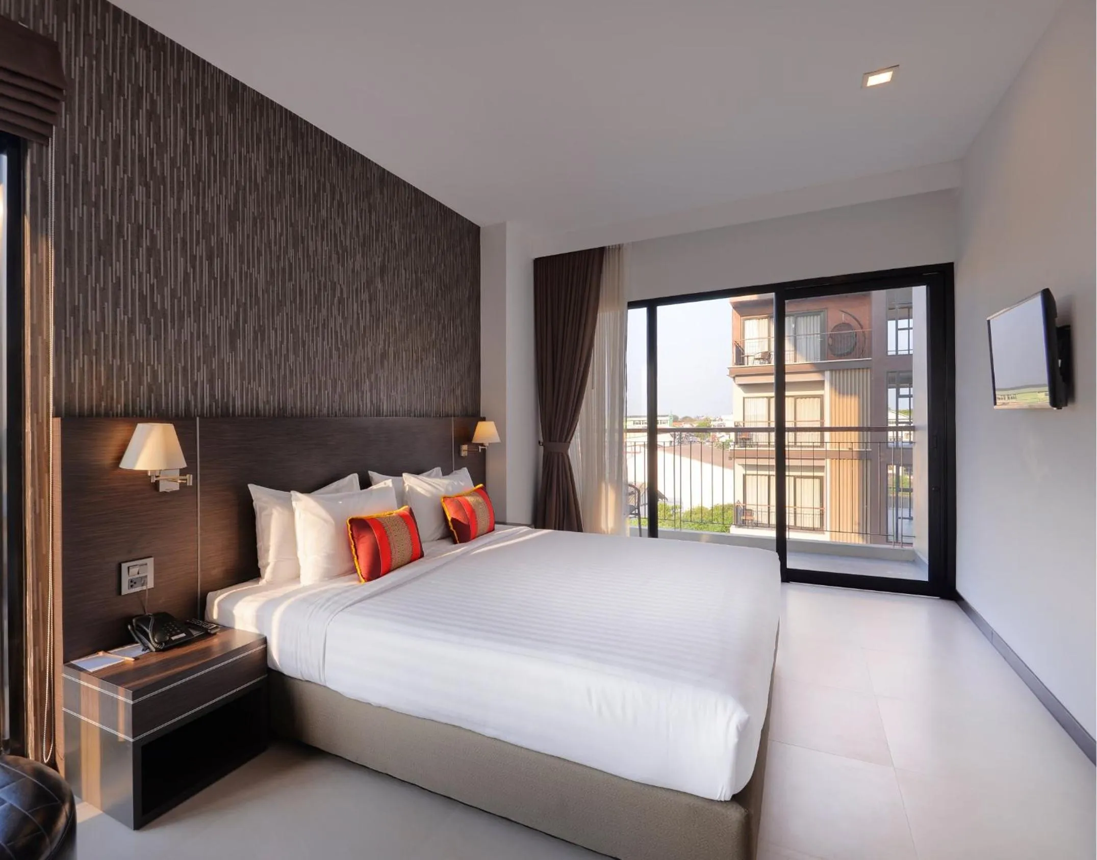 Bed in Amanta Hotel Nongkhai