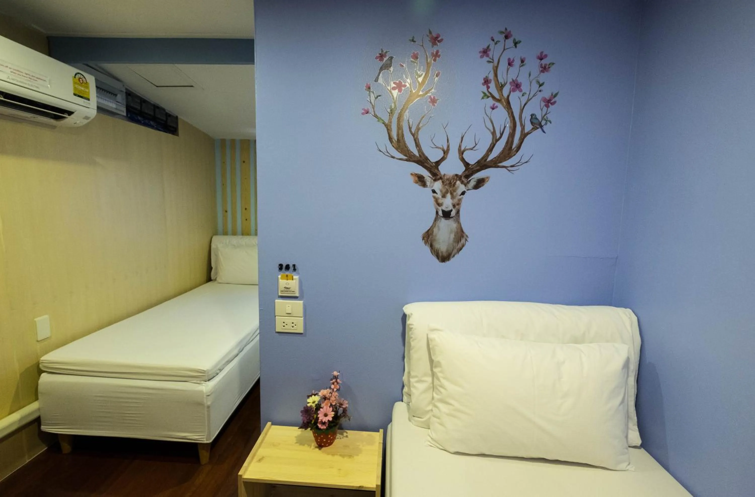 Bedroom, Bed in Check-in My Hostel