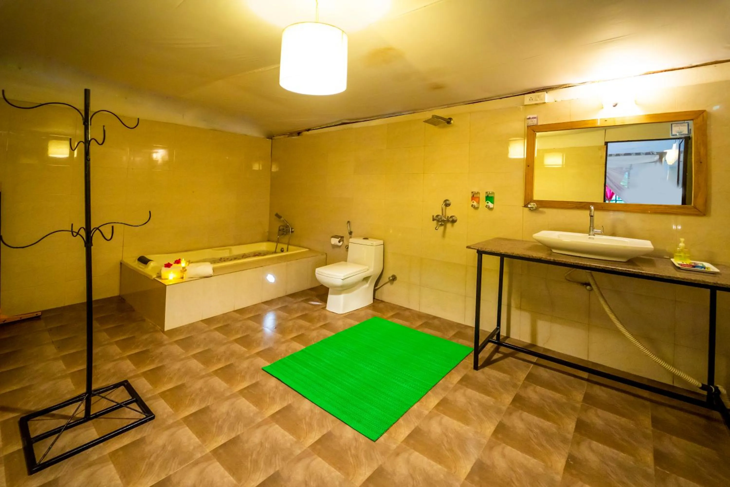 Bathroom in La La Land Resort Goa