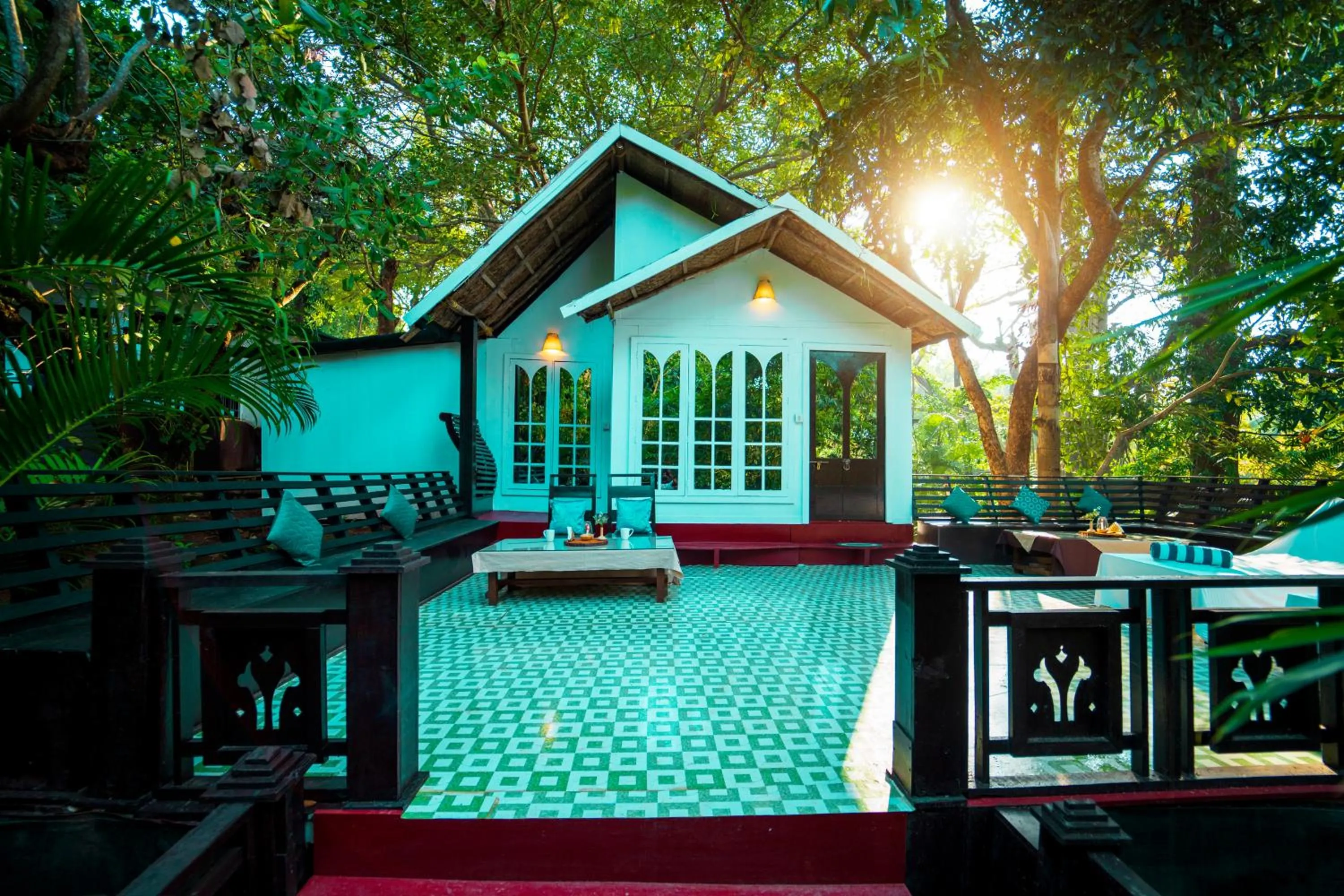 Balcony/Terrace in La La Land Resort Goa