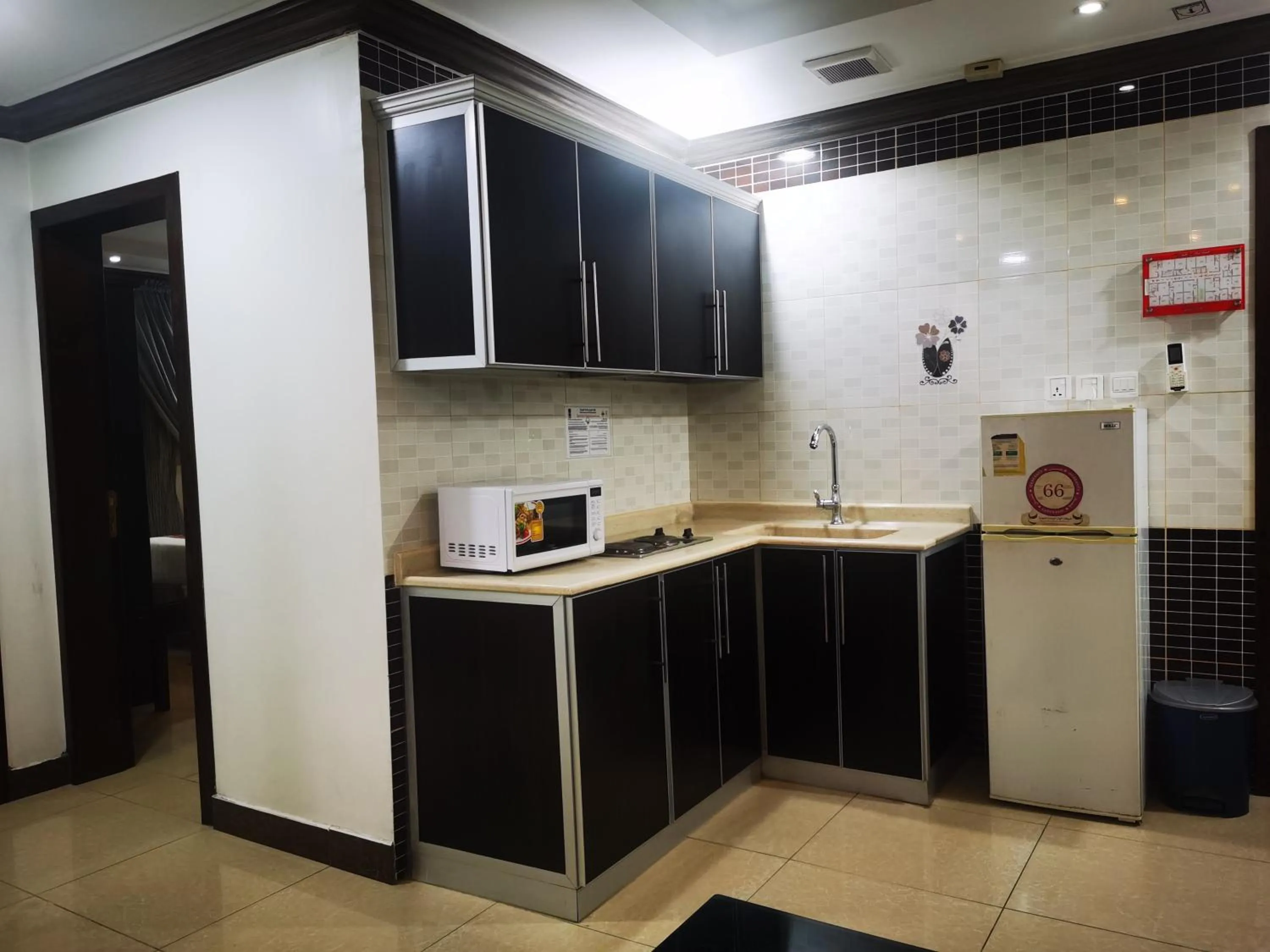 Kitchen or kitchenette in شقق نطوان للشقق المخدومة