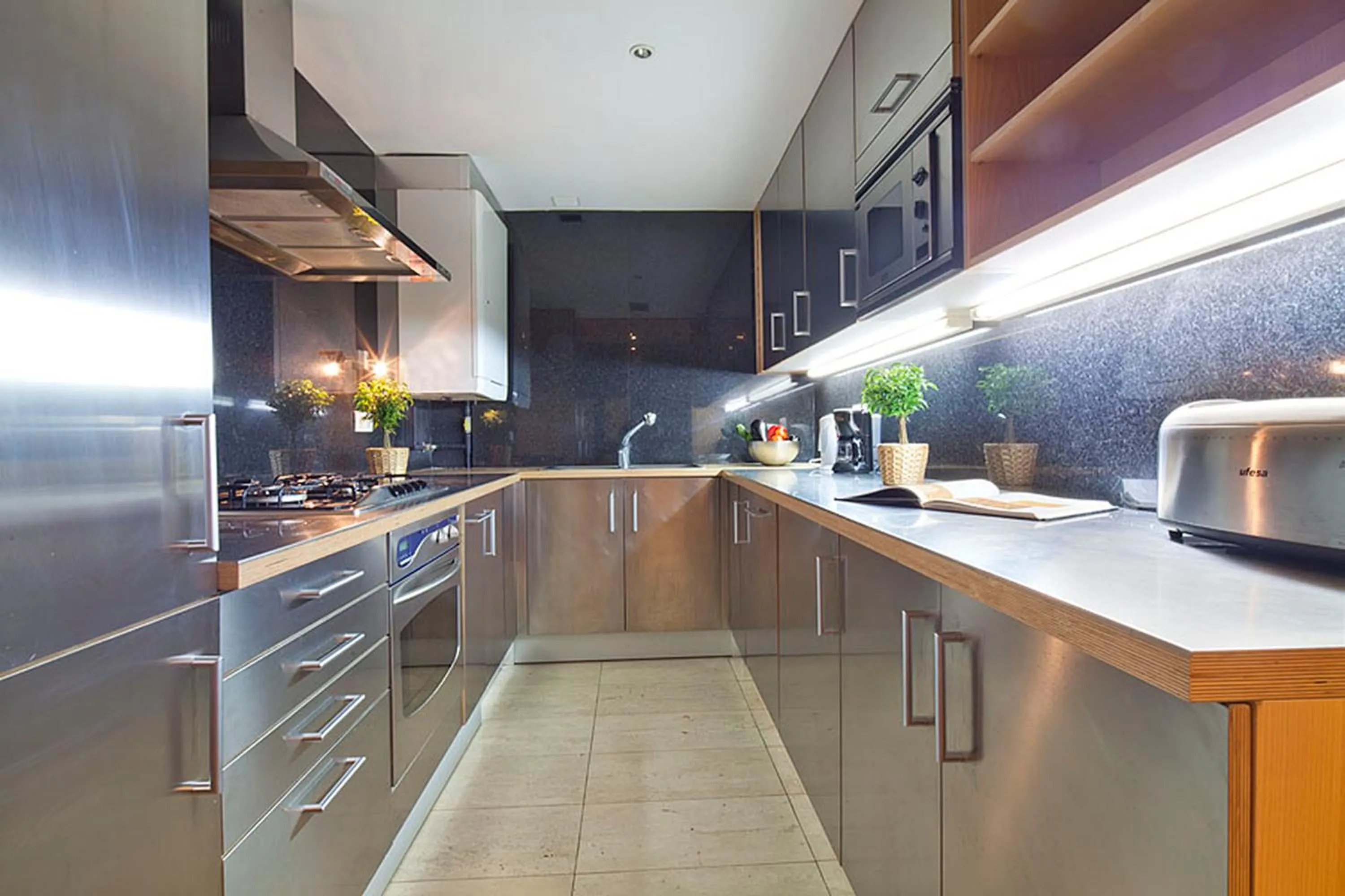 Coffee/tea facilities in Attic Apartment in Bonanova with Private Terrace