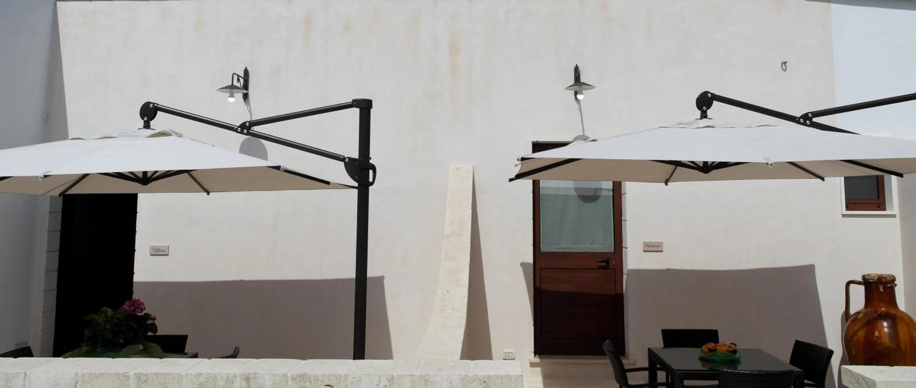 Patio in B&B Demetra