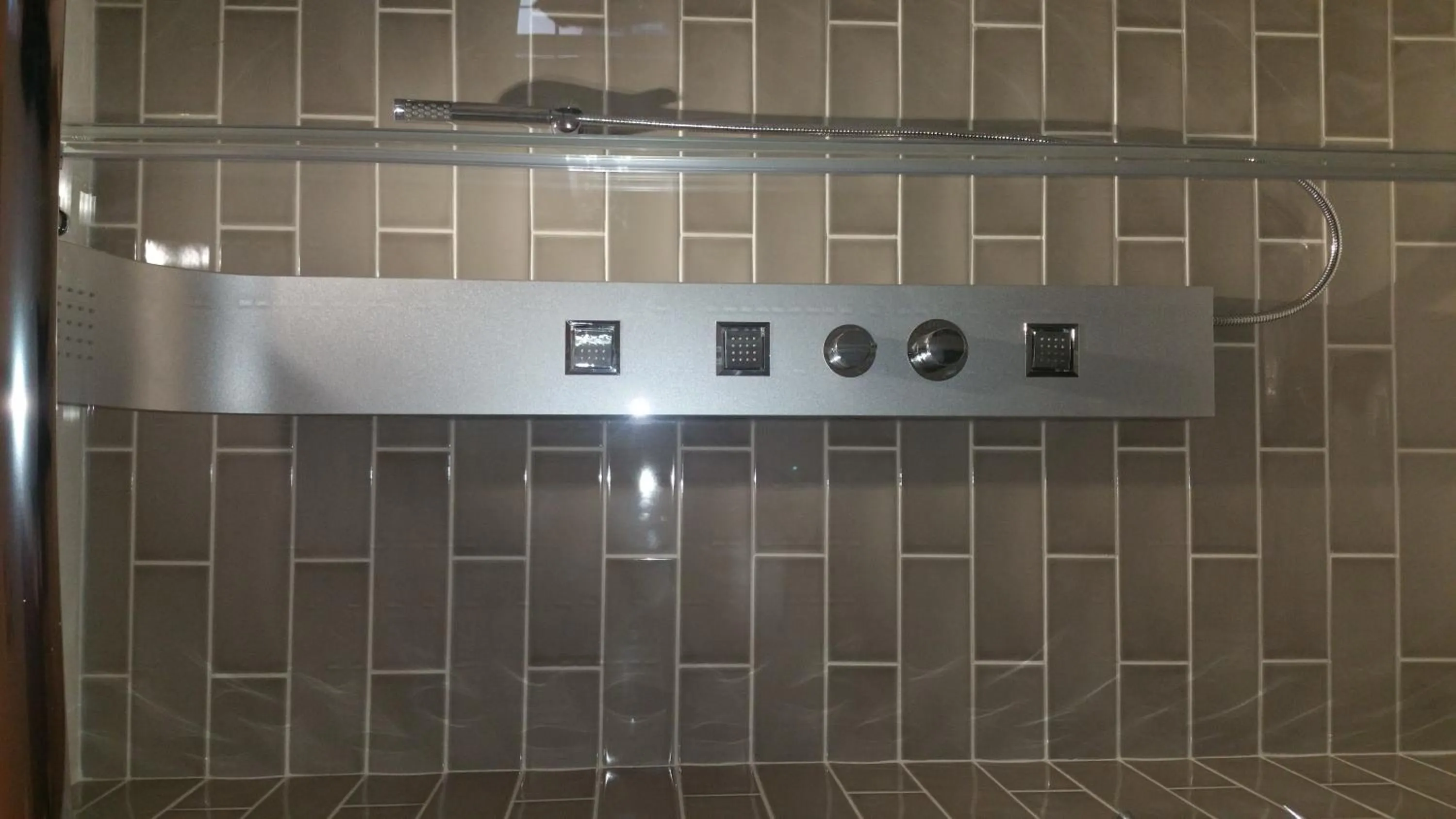 Shower in Swan Hotel