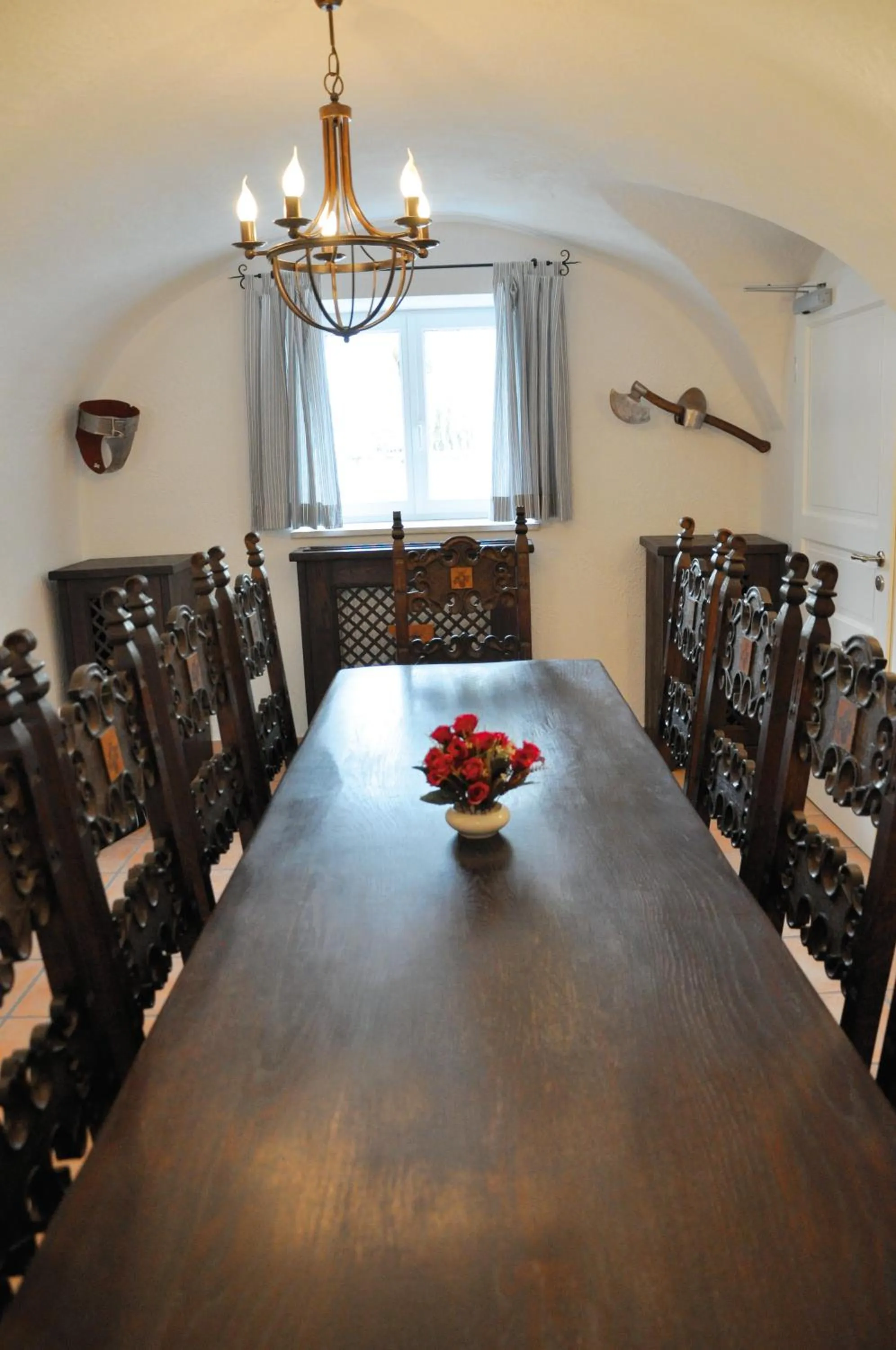 Dining area in Garni Hotel Alber