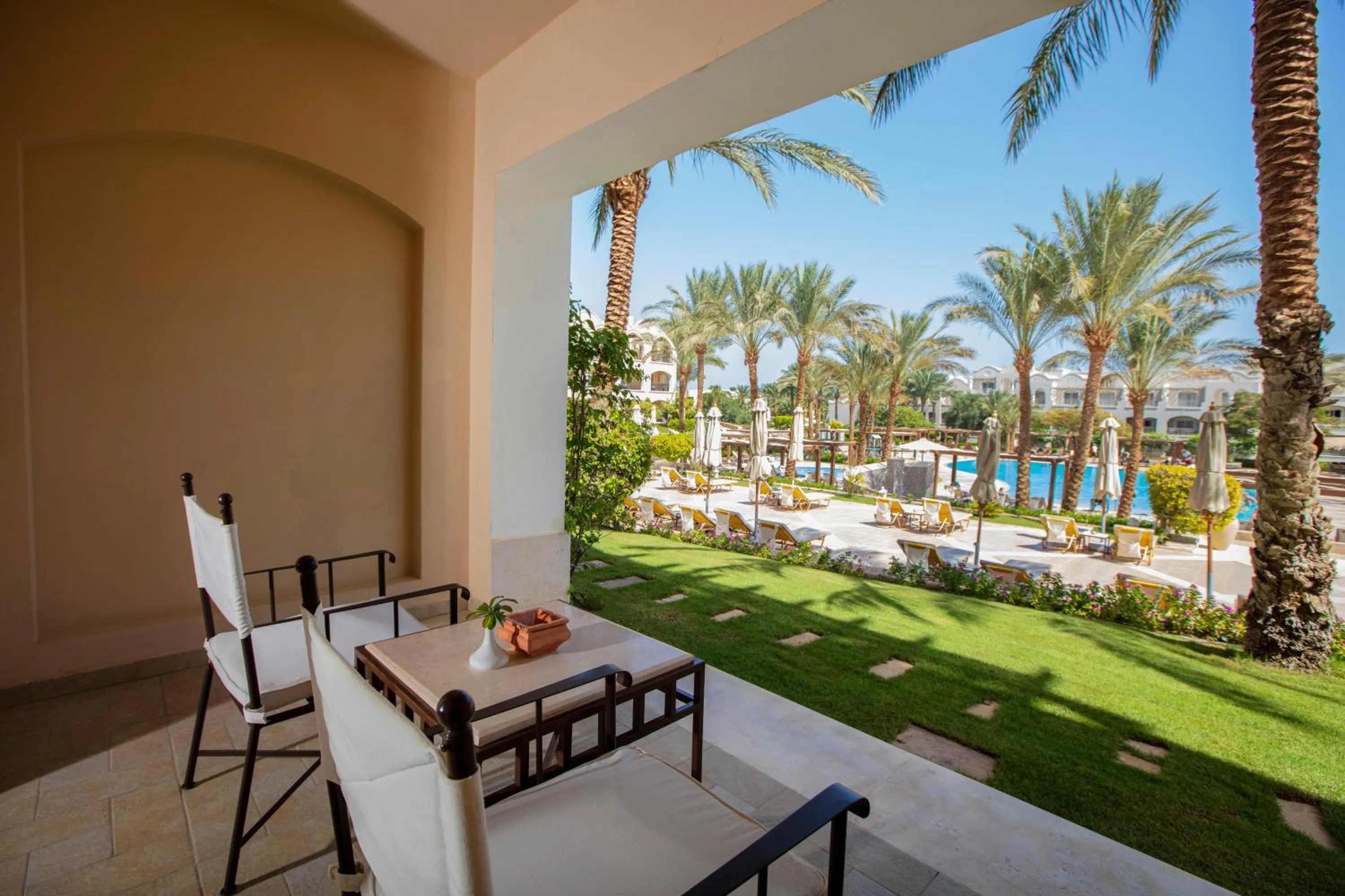 Balcony/Terrace in JAZ Makadi Star & Spa