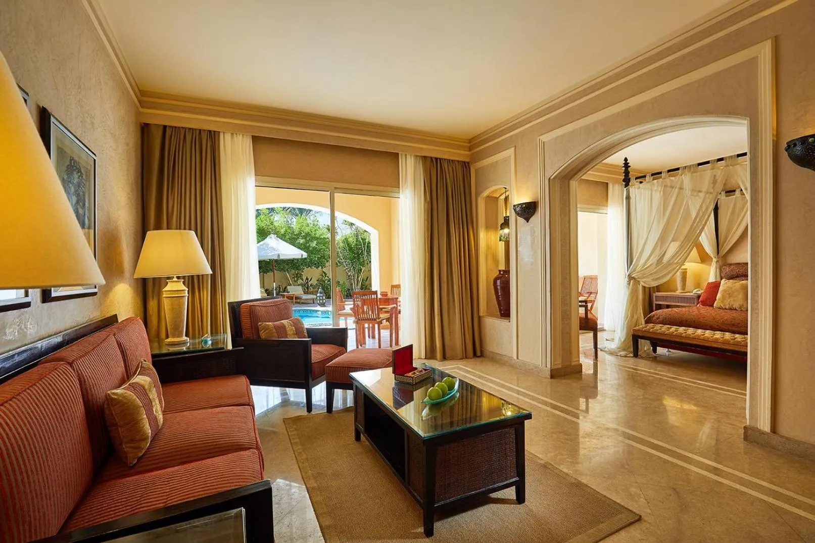 Photo of the whole room, Bed in JAZ Makadi Star & Spa