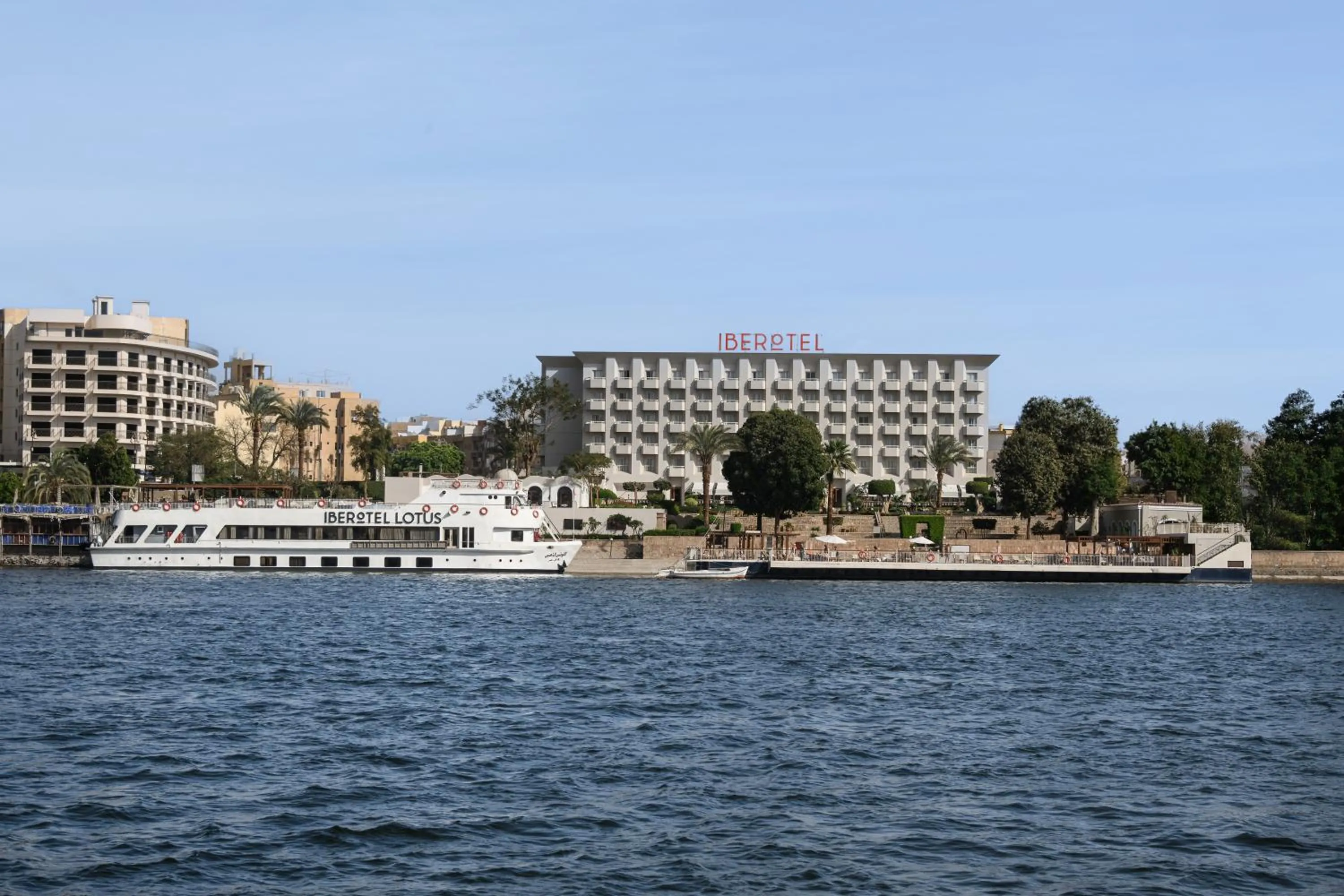 Lake view in Iberotel Luxor