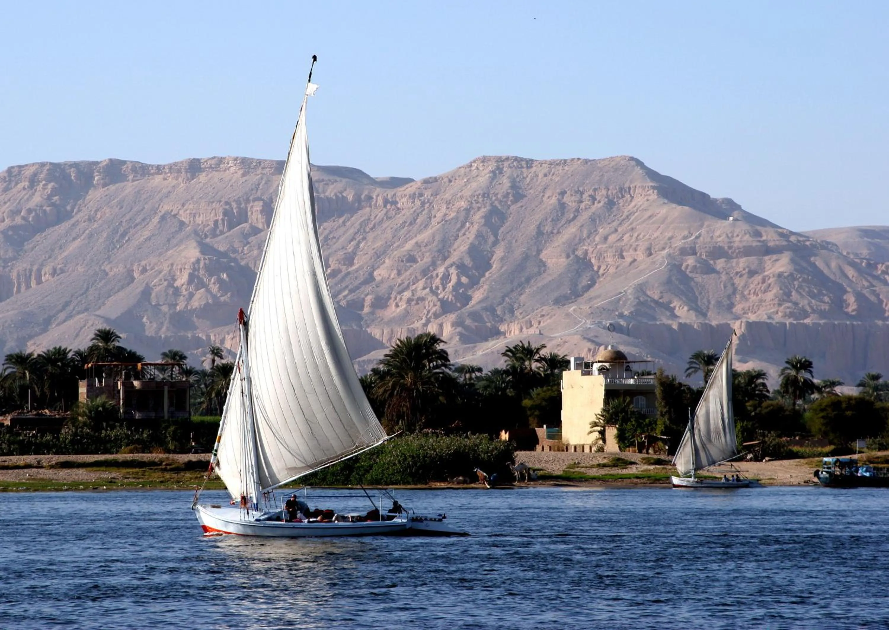 Natural landscape in Iberotel Luxor