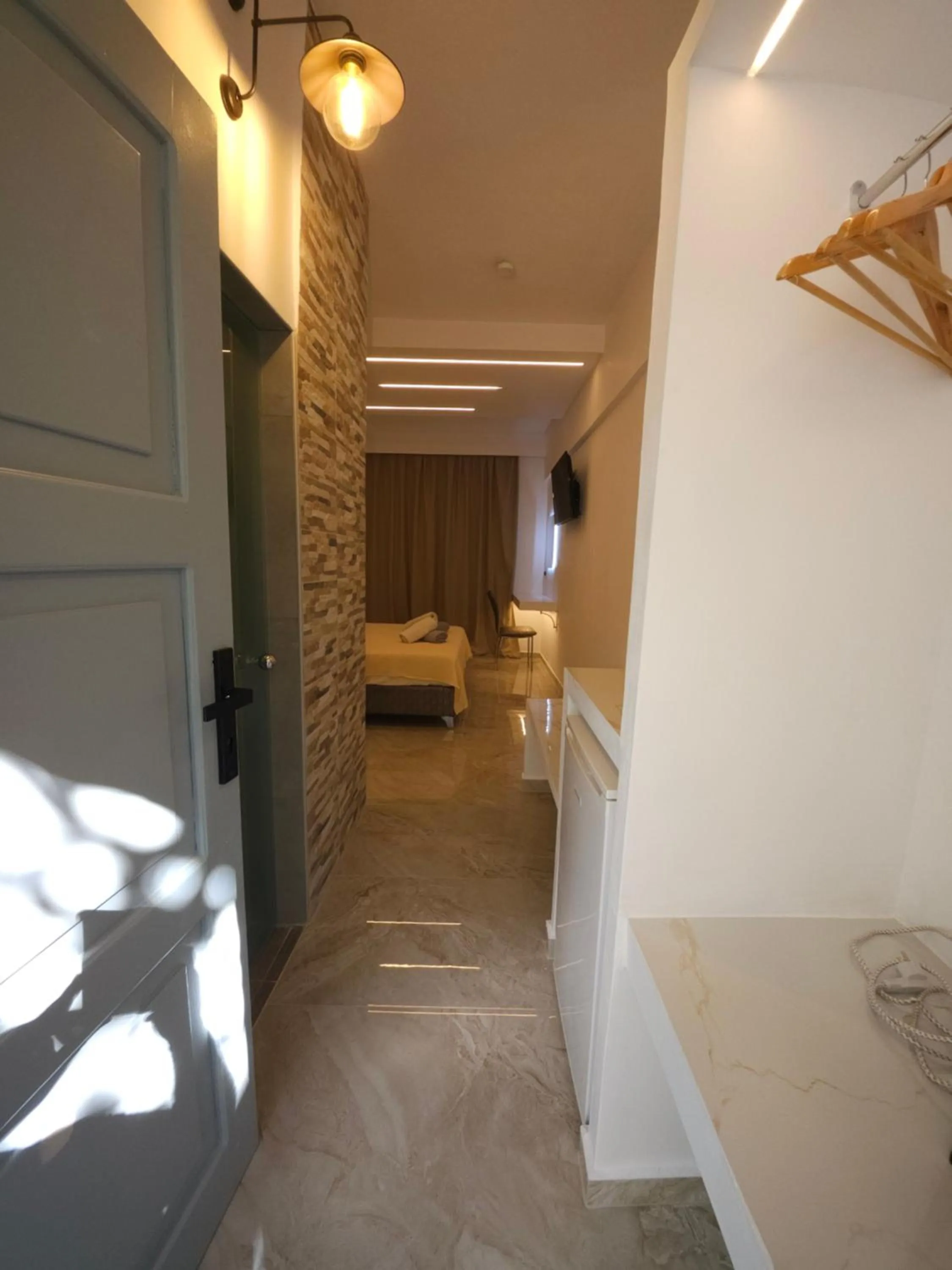 Bedroom, Bed in Casa Blue Sarantis